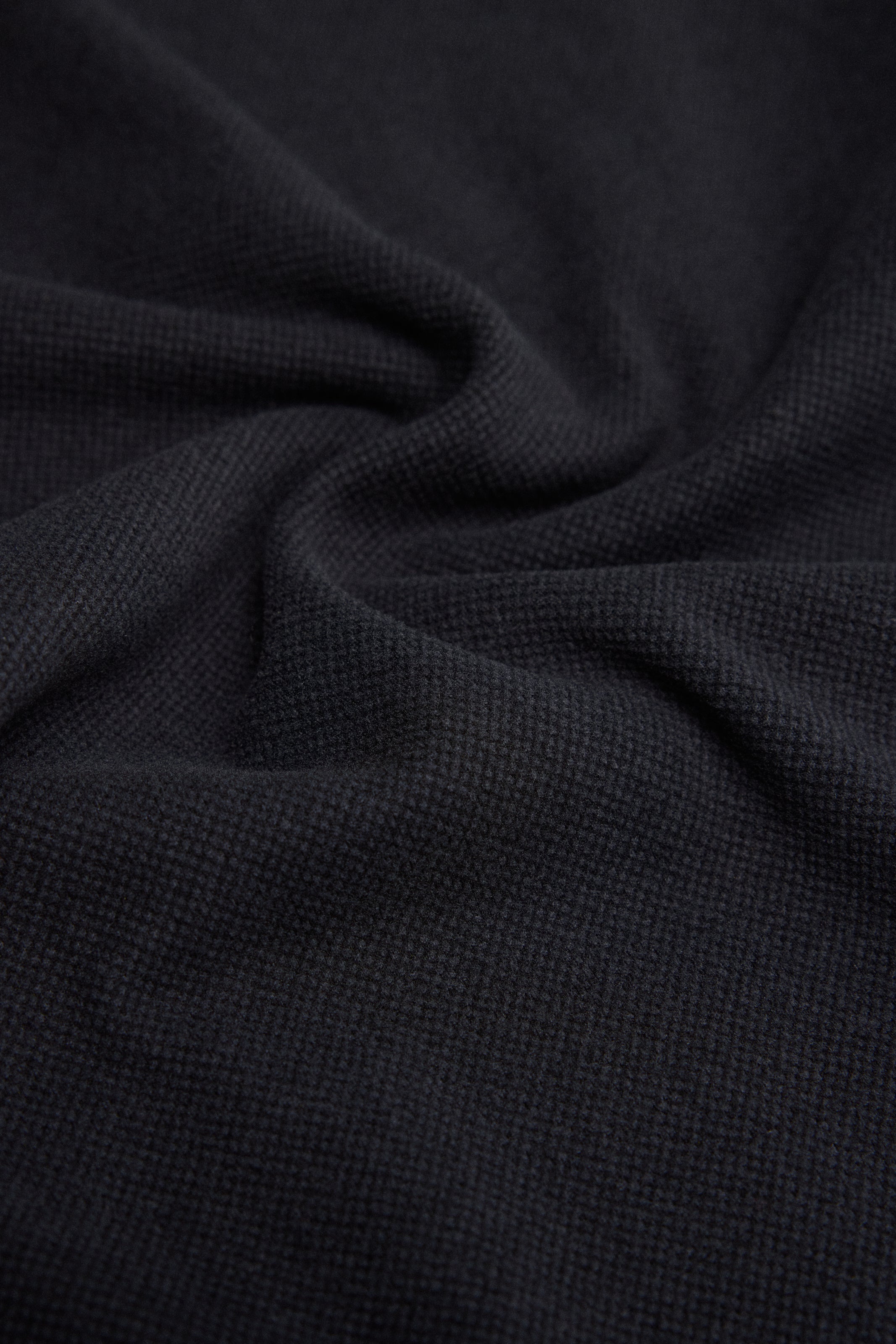 Textured charcoal jogger pants