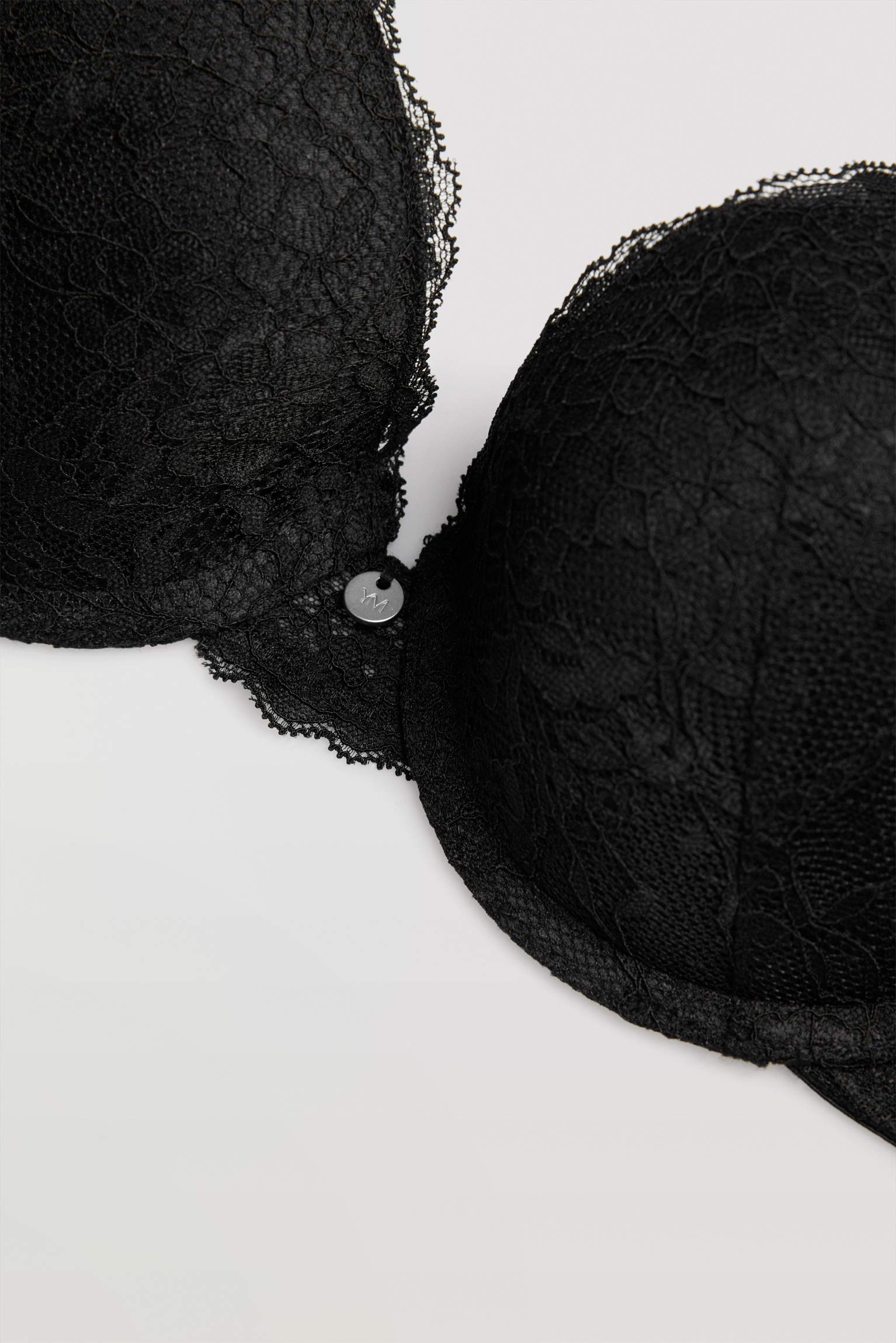 Black push up bra & Brazilian knickers lingerie black