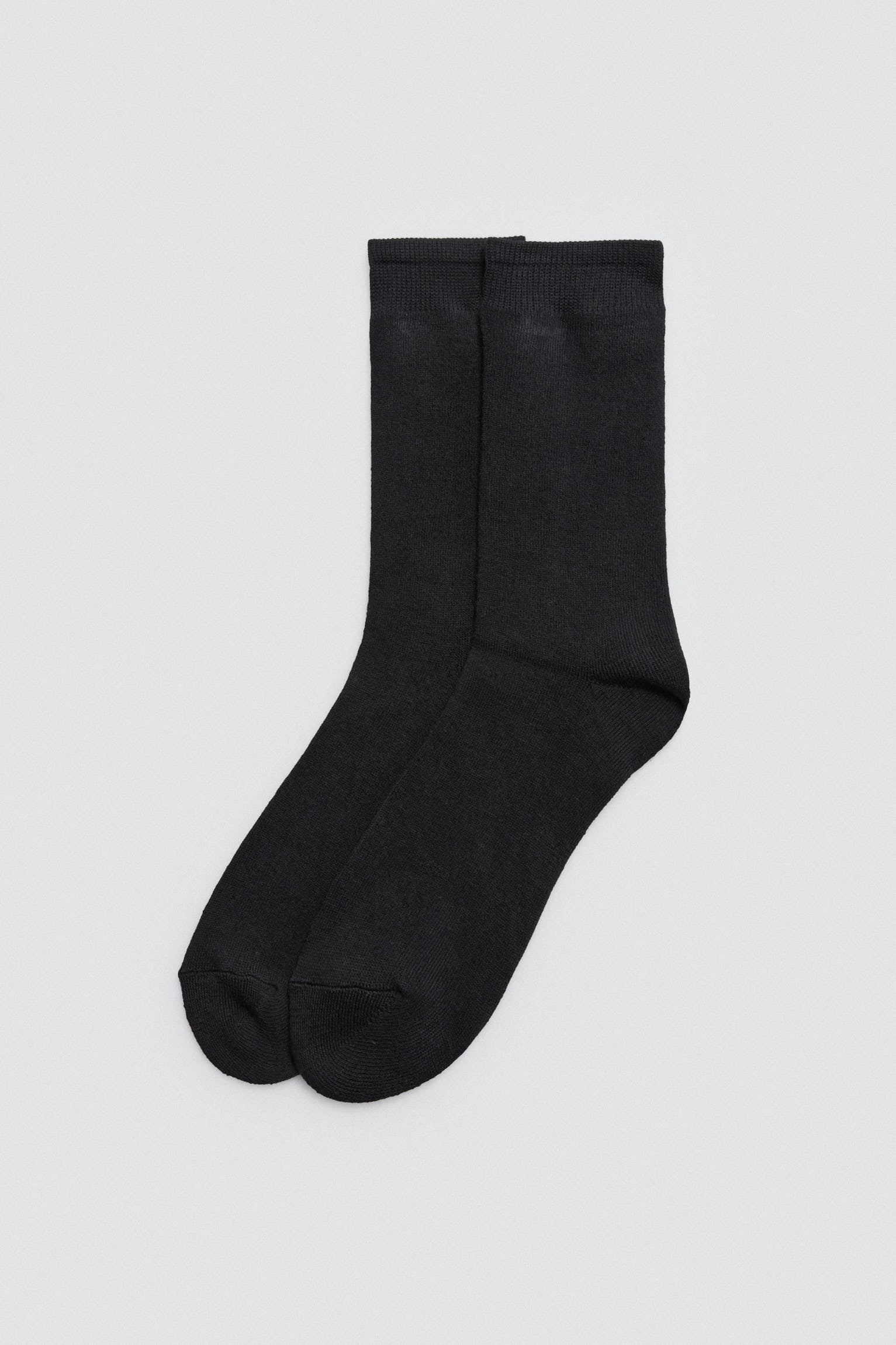 Pack of 3 black thermal socks