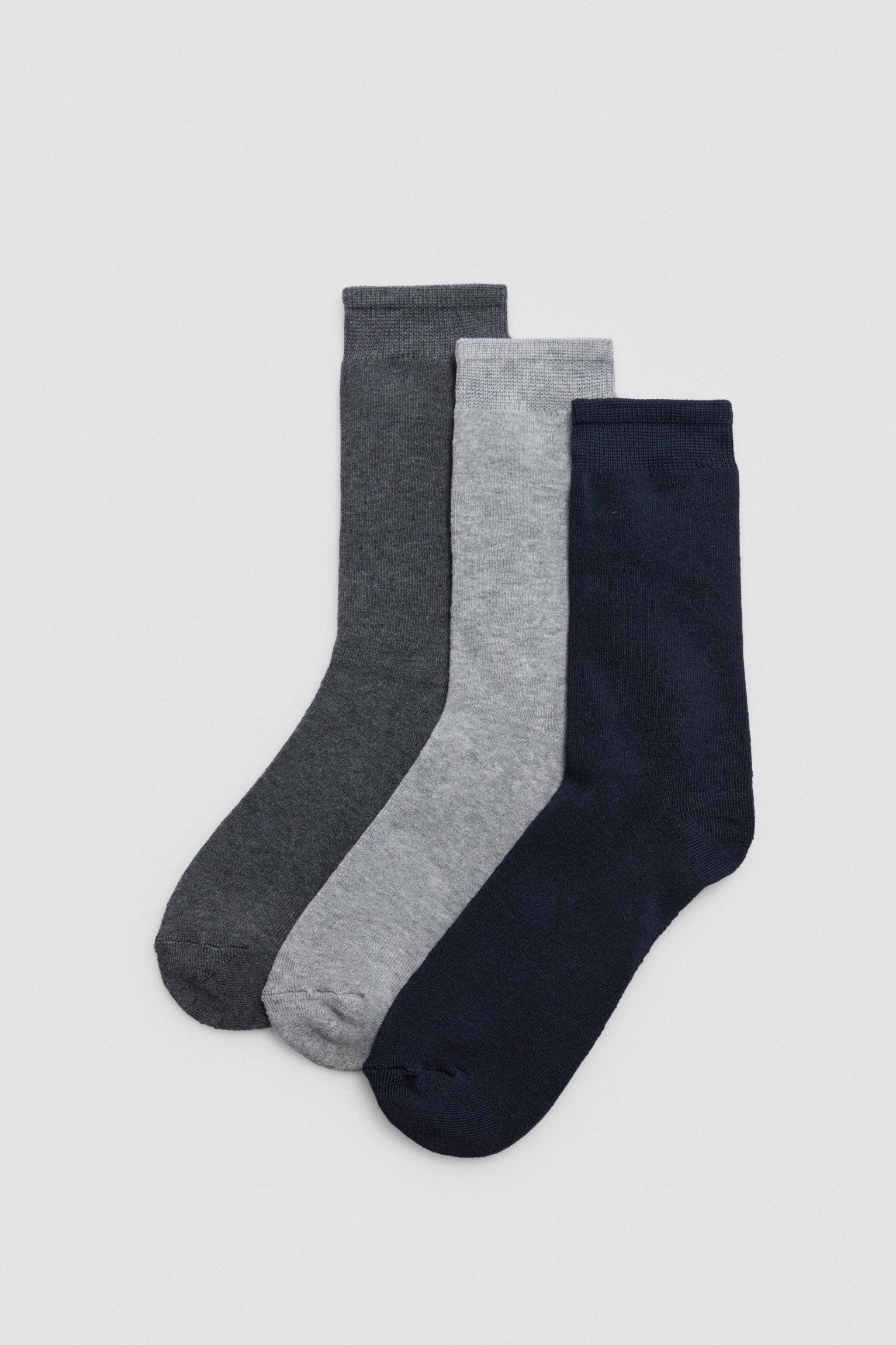 Pack of 3 thermal socks in neutral colors