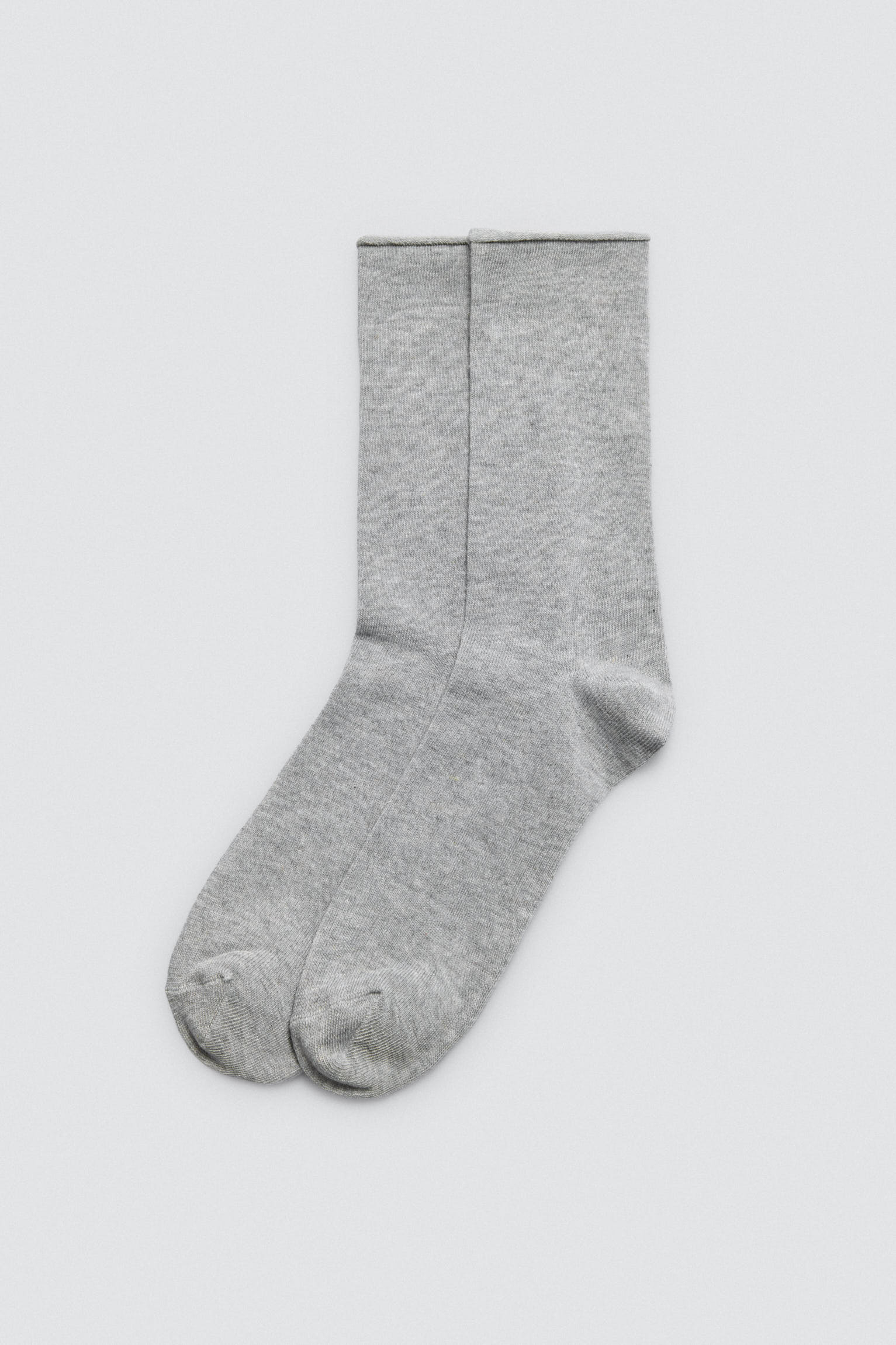 Pack of 3 warm bamboo socks without cuffs in neutral tones
