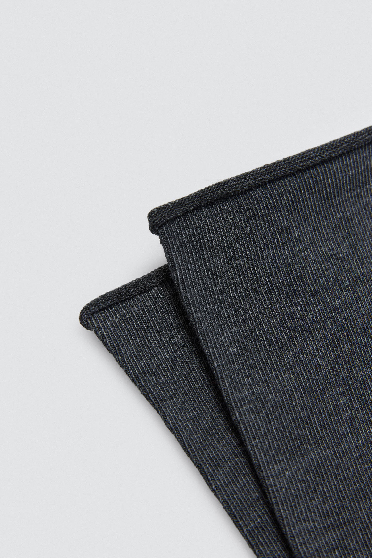 Pack of 3 warm bamboo socks without cuffs in neutral tones