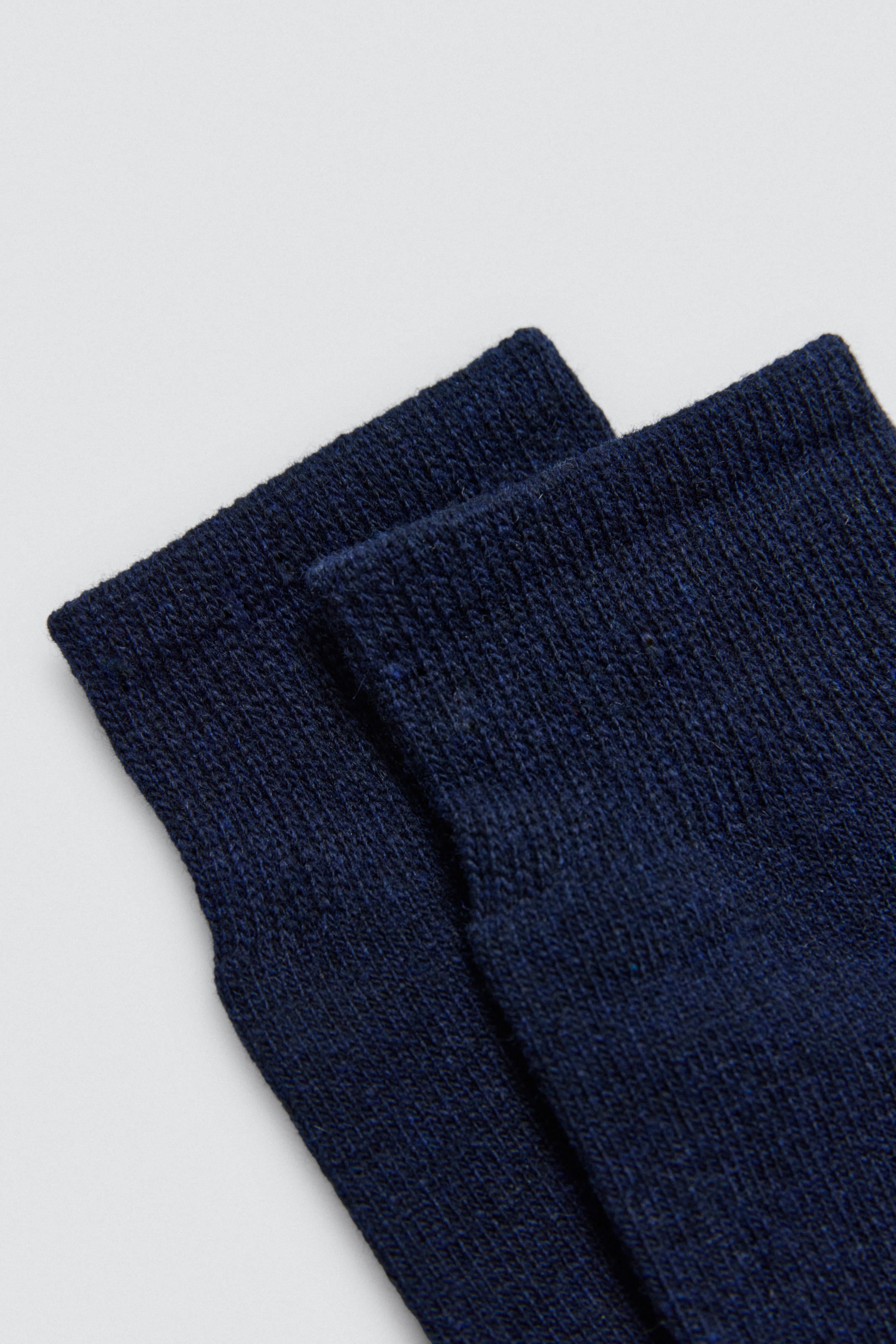 Pack of 3 dark-toned wool socks
