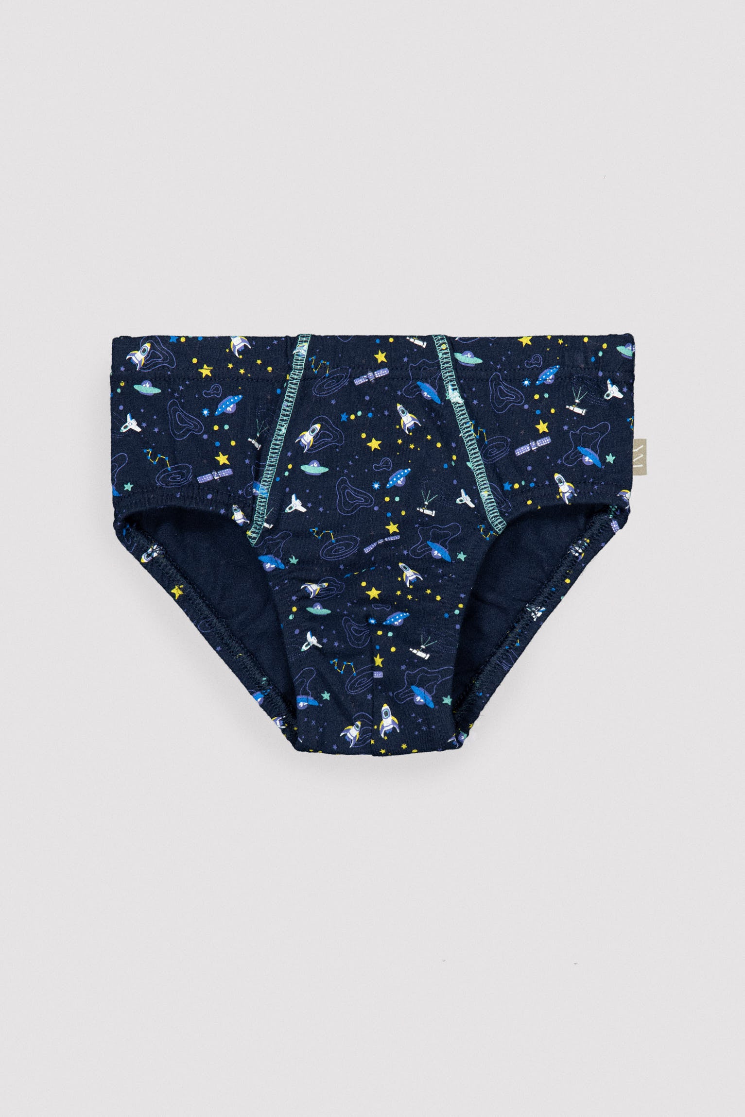 Pack de 2 slips infantiles estampado astronautas - Ysabel Mora