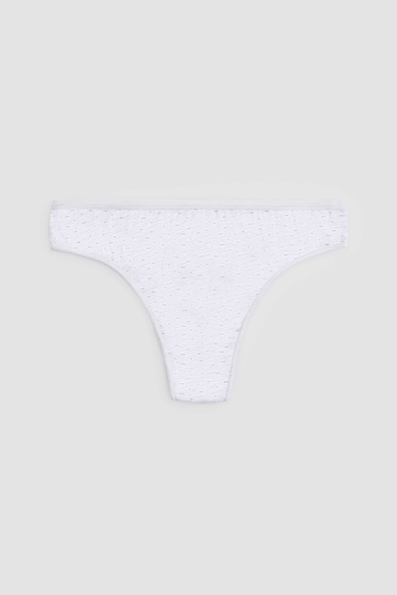 Pack of 6 plain and patterned thongs