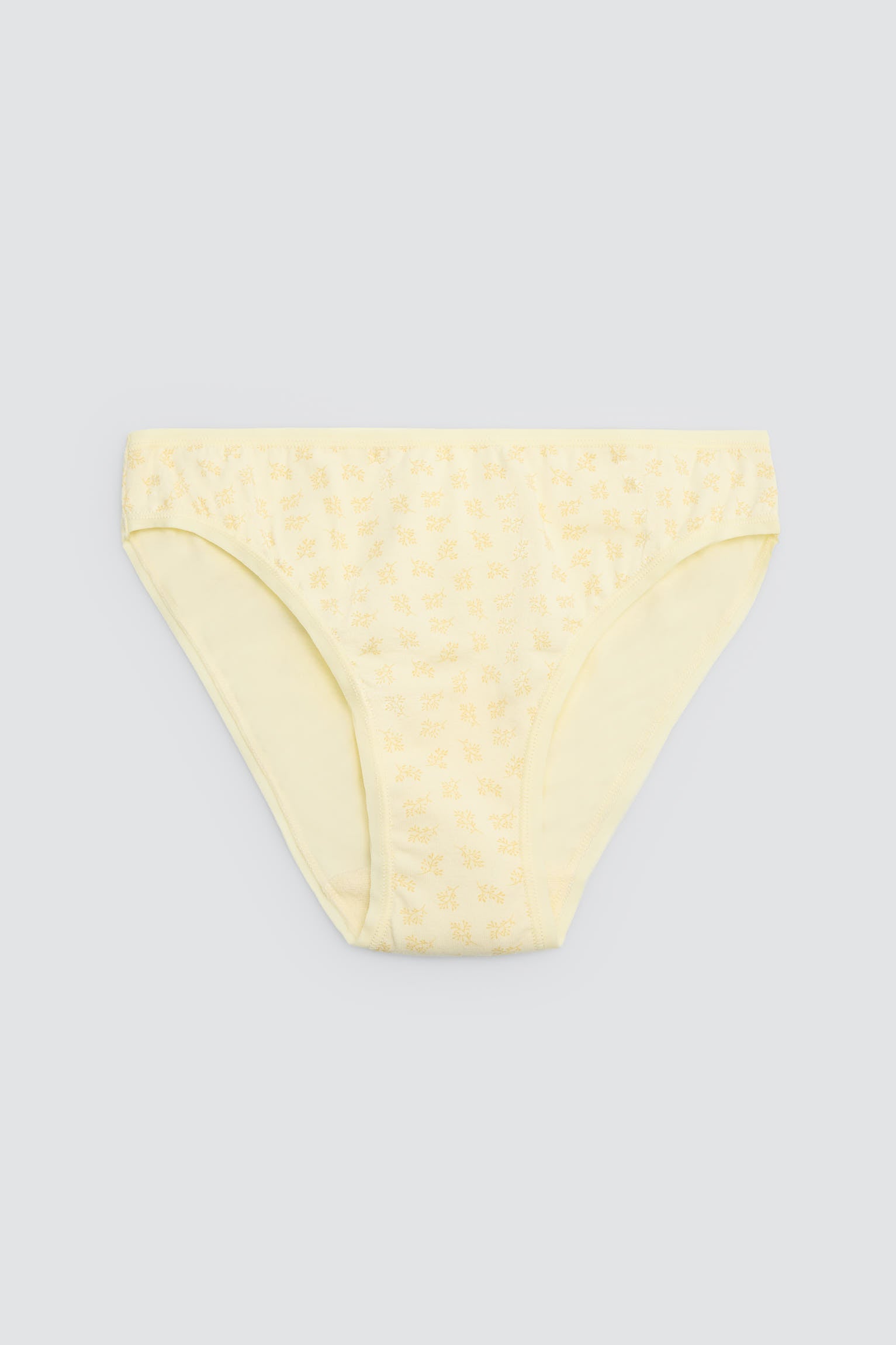 Pack of 6 plain and patterned mini panties