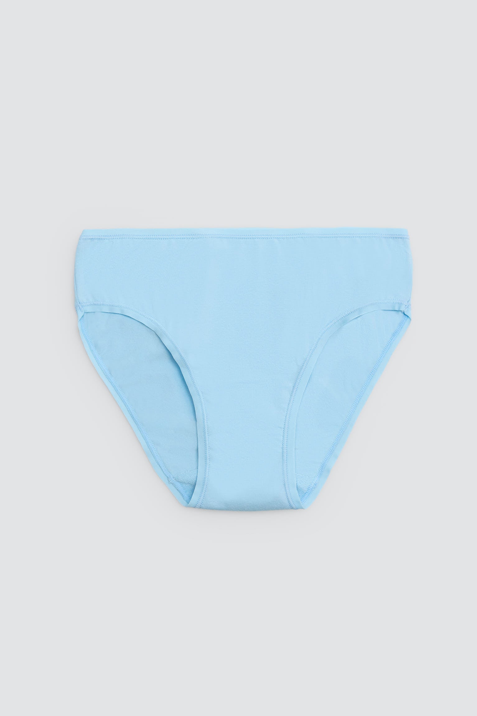 Pack of 6 plain and printed midi briefs