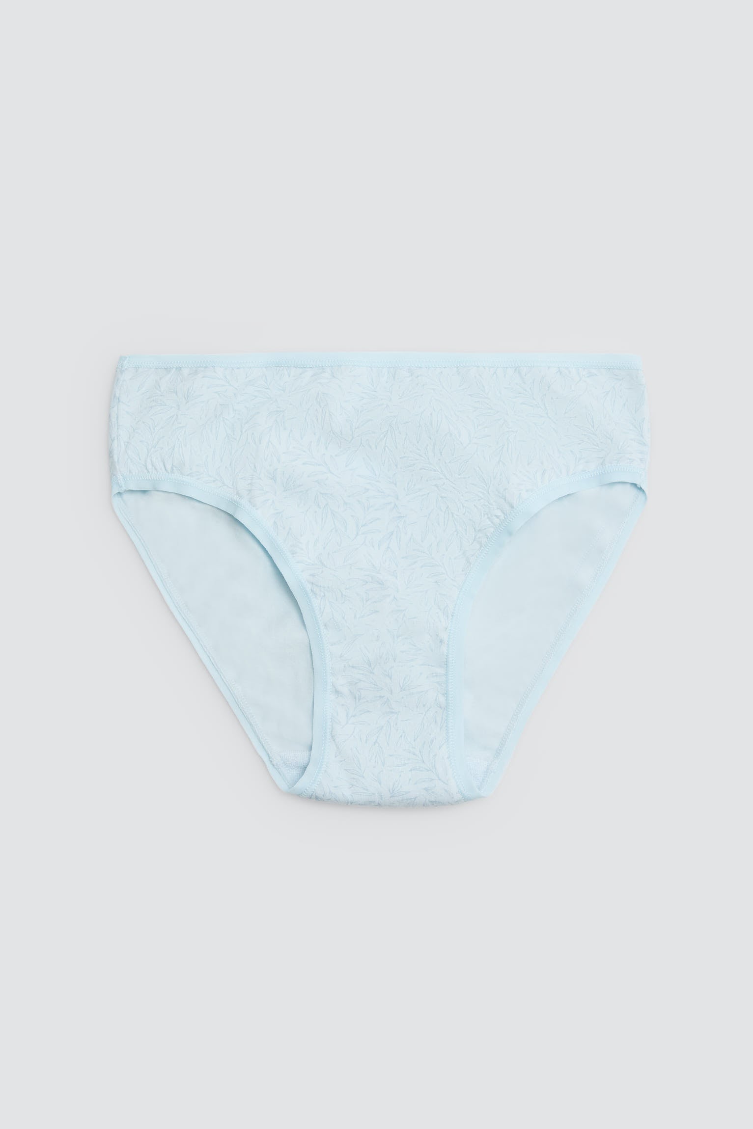 Pack of 6 plain and printed midi briefs