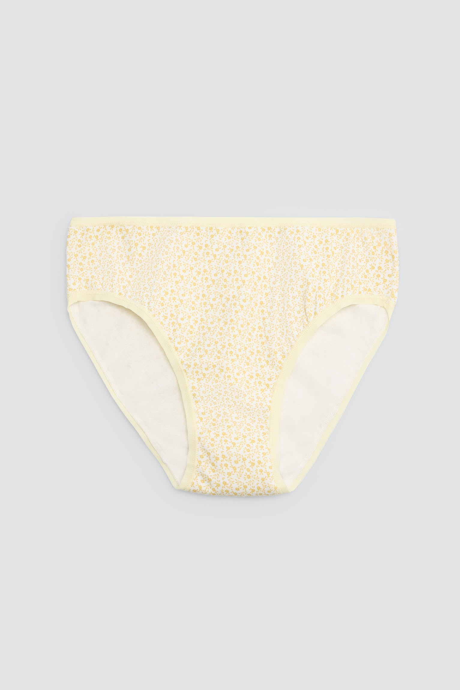 Pack of 6 plain and printed midi briefs