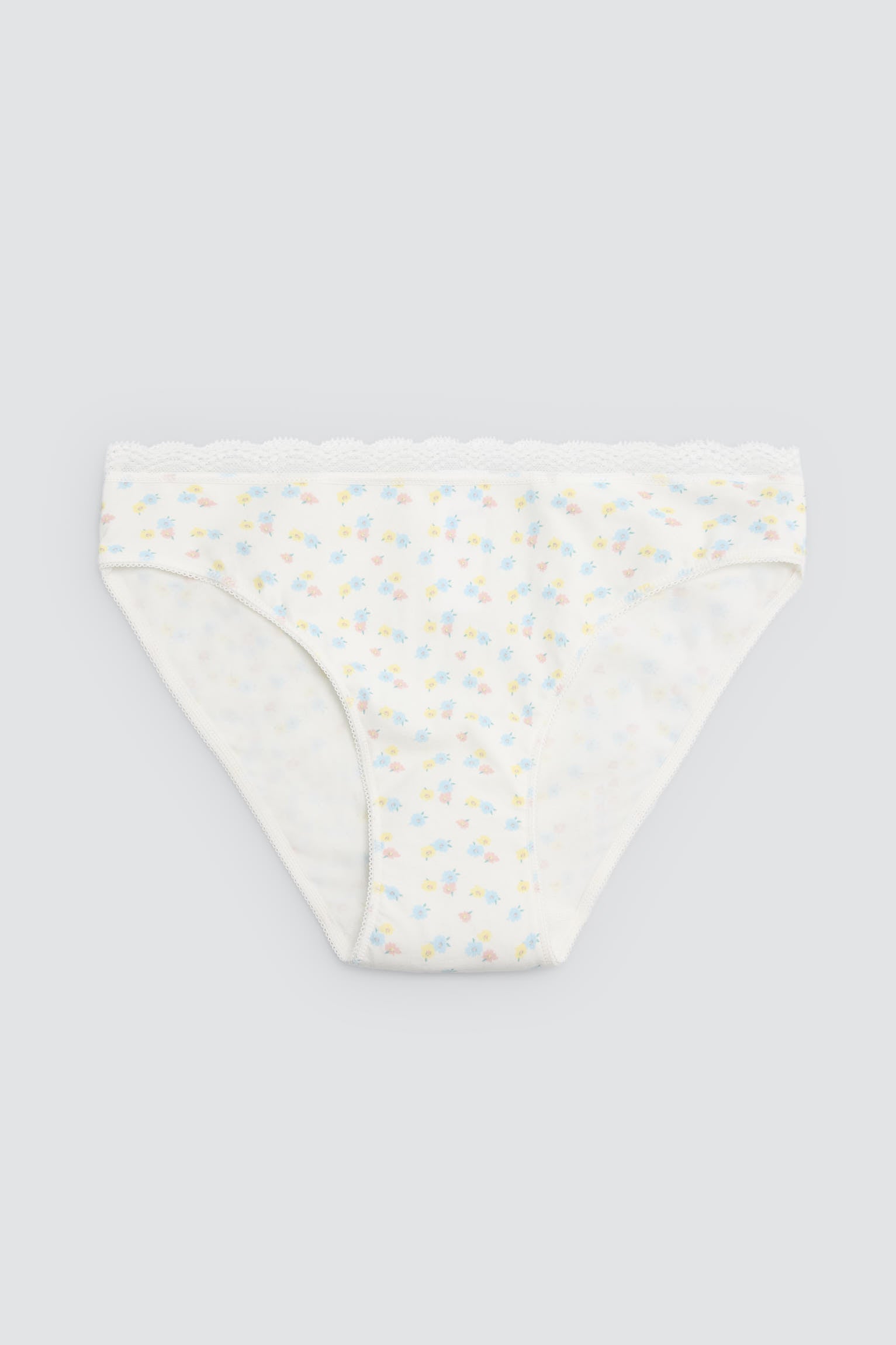 Pack de 2 bragas midi estampadas pastel tonos salmón - Ysabel Mora