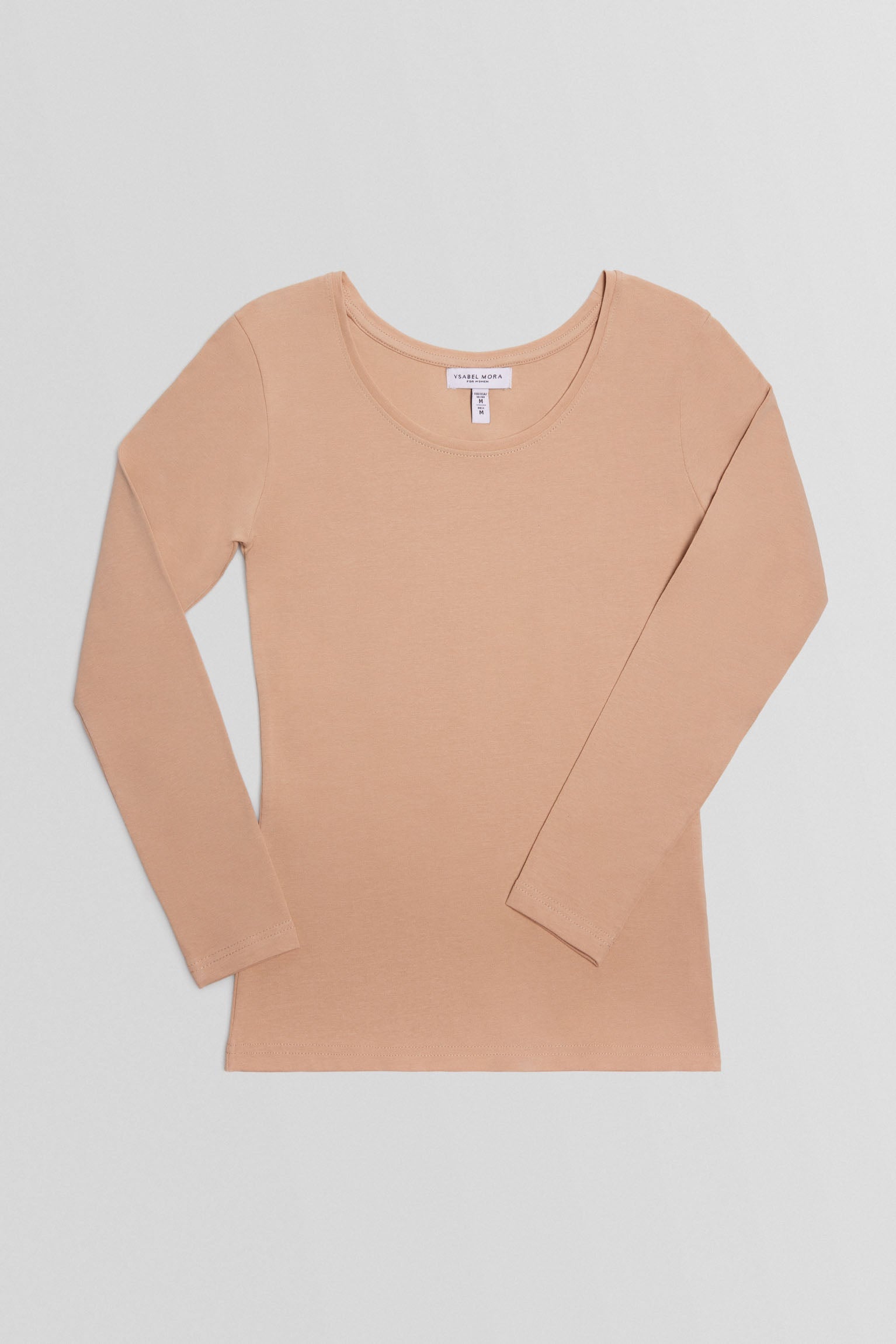 19148 camiseta interior manga larga mujer - Nude