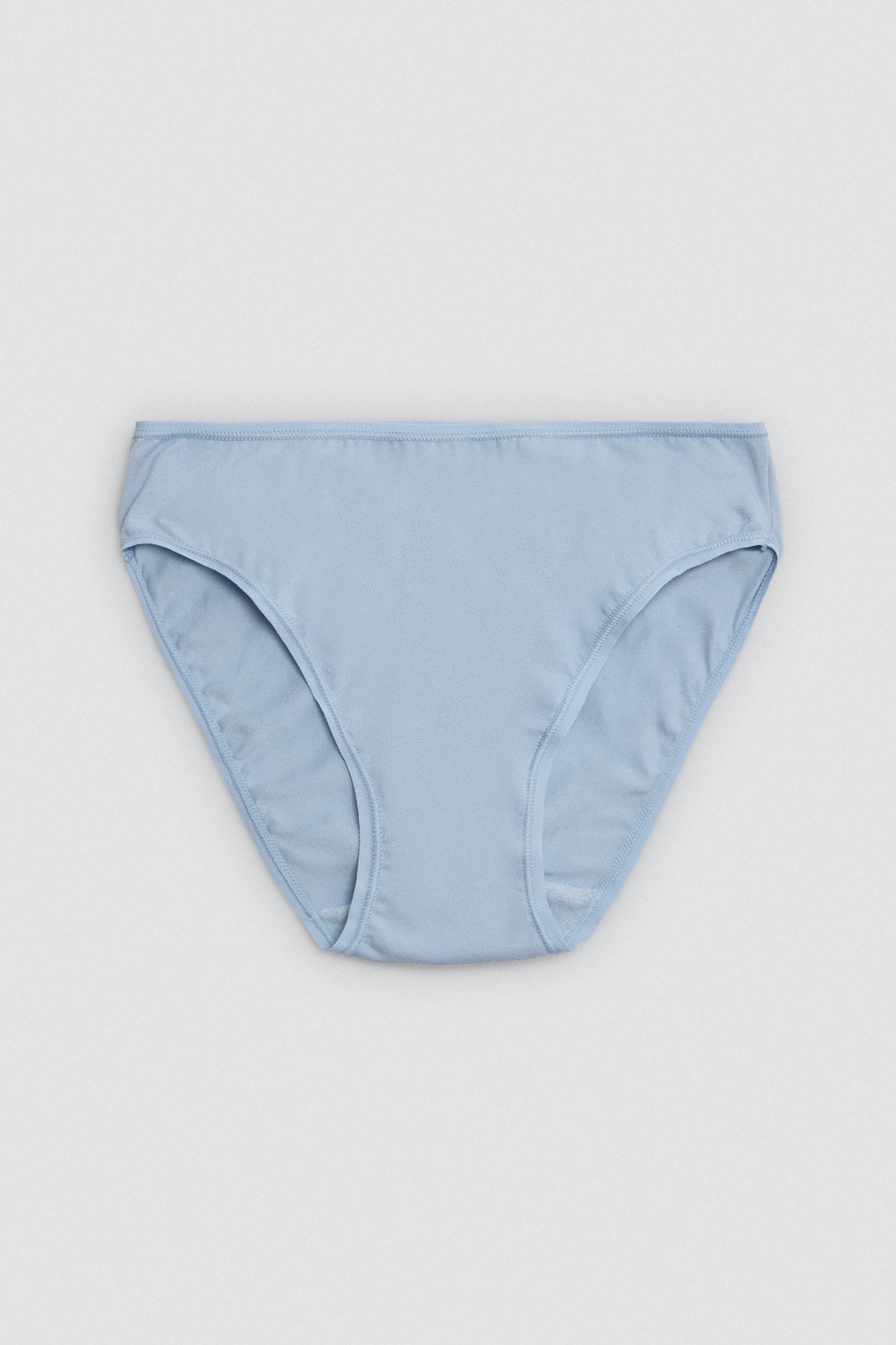 Pack of 4 basic cotton midi panties