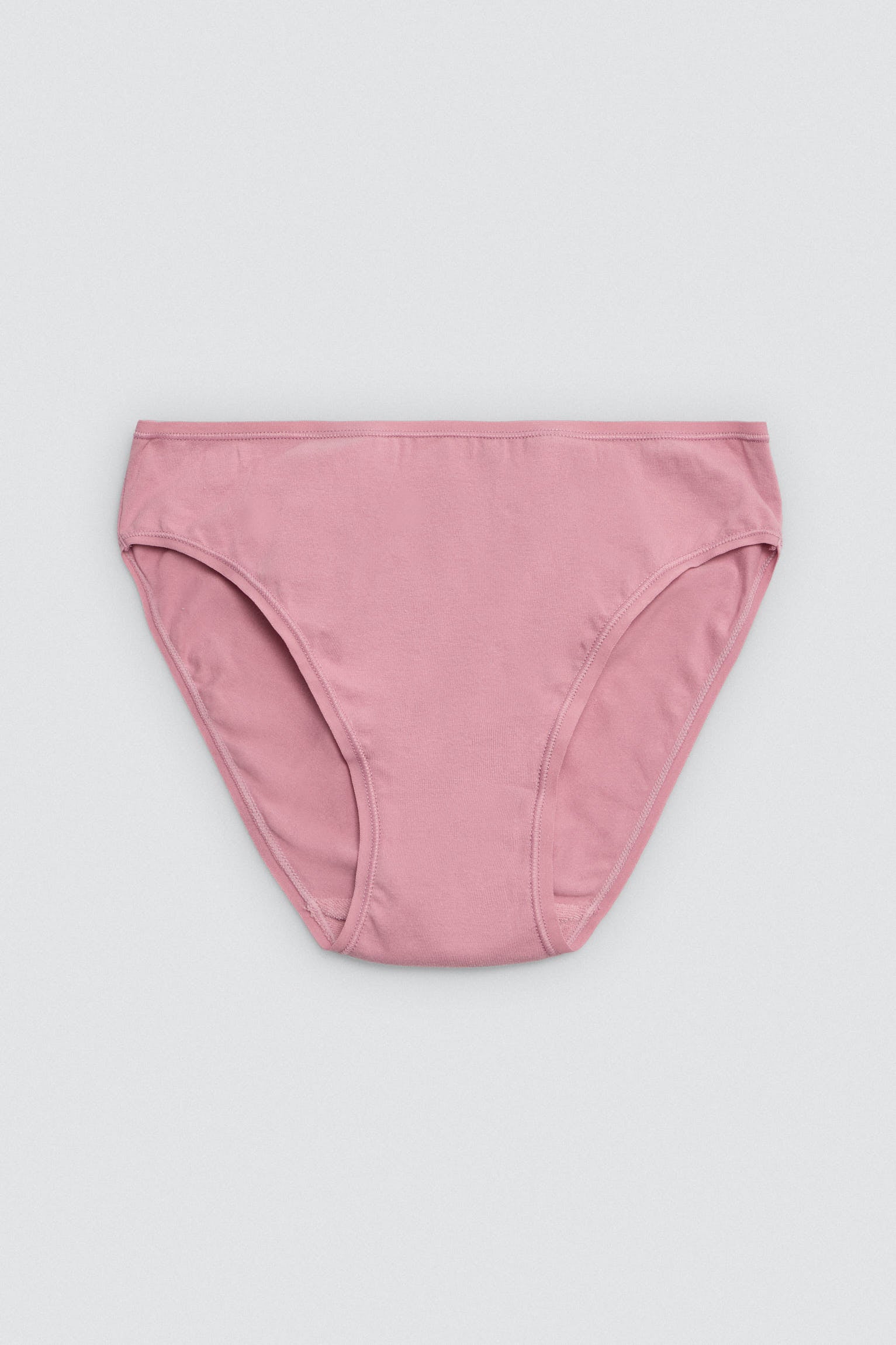 Pack of 4 basic cotton midi panties