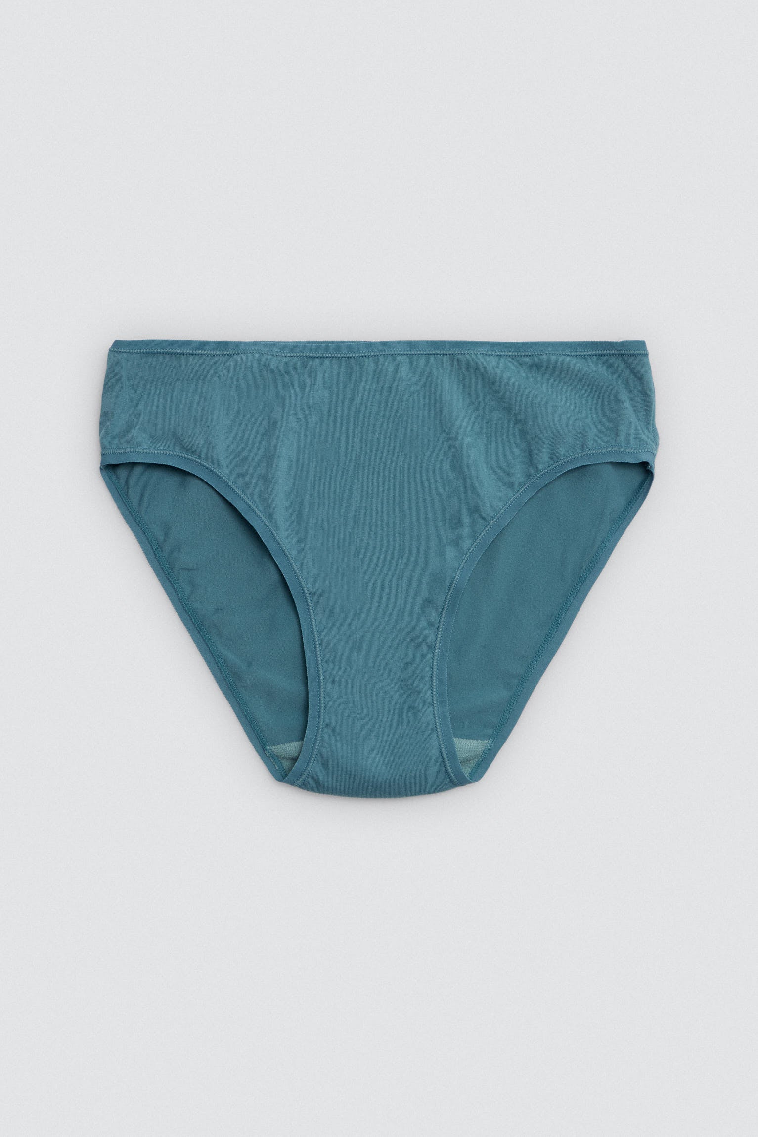 Pack of 4 basic cotton midi panties