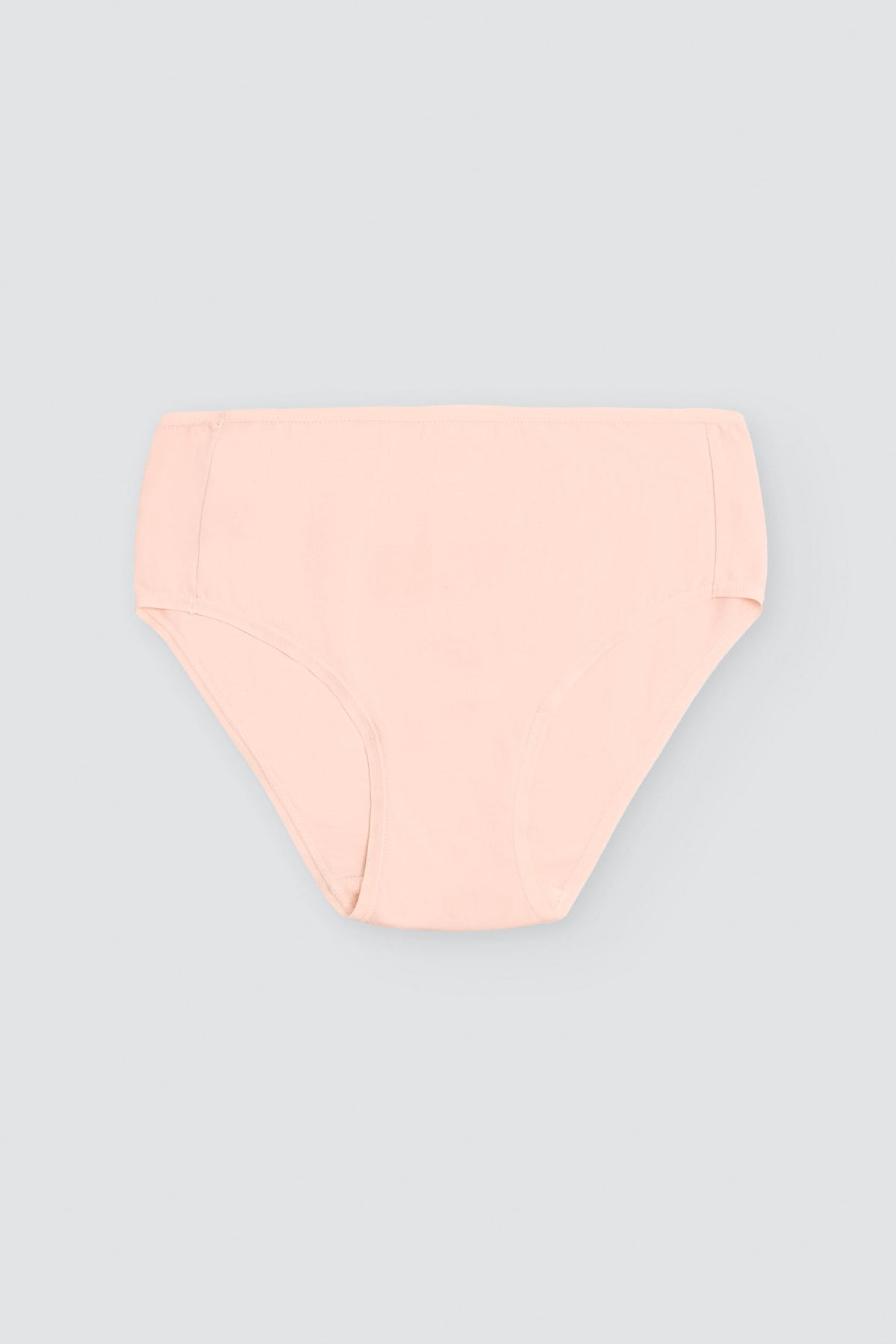 Pack of 4 high-waist cotton briefs in assorted colours