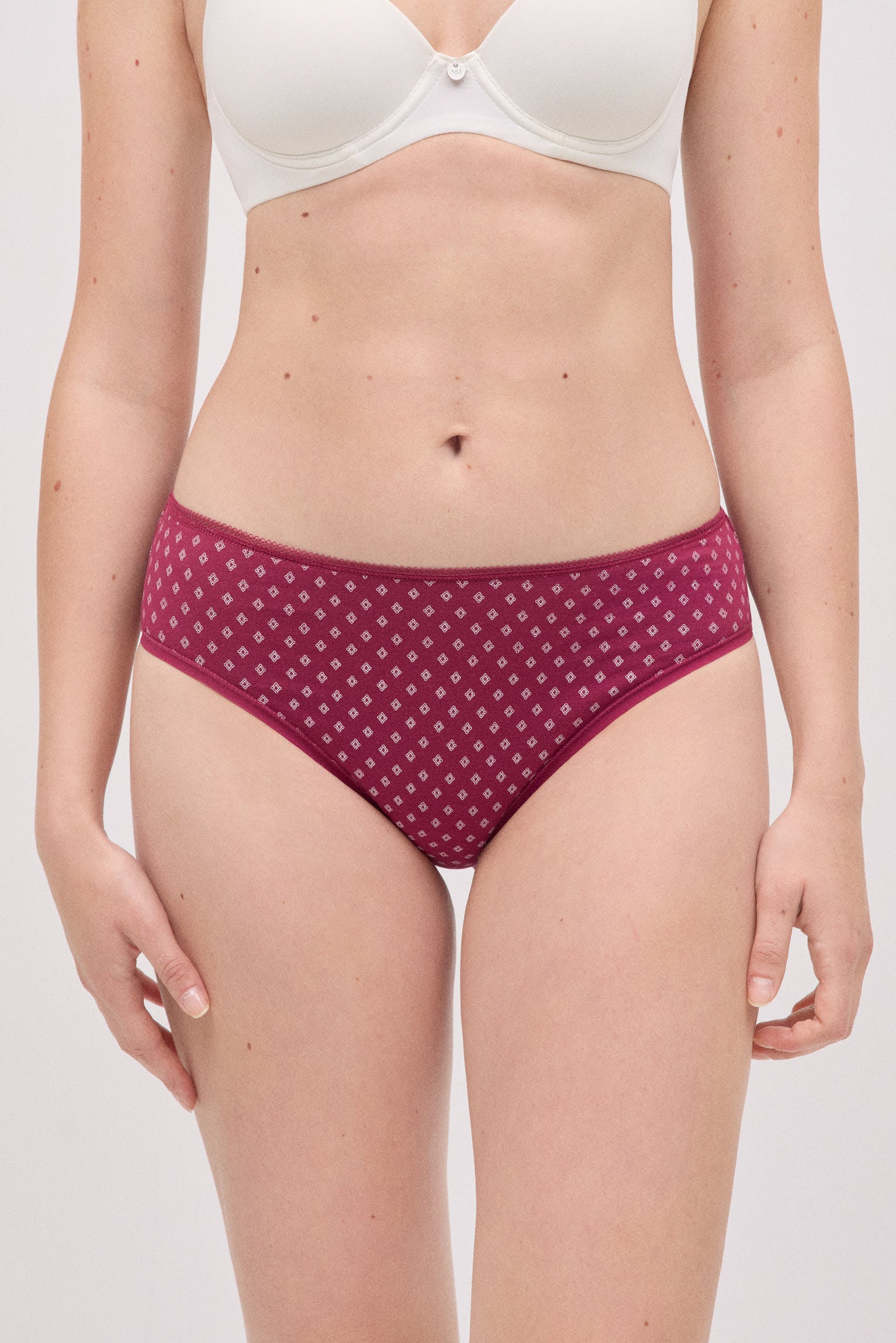 Pack of 6 printed mini cotton panties