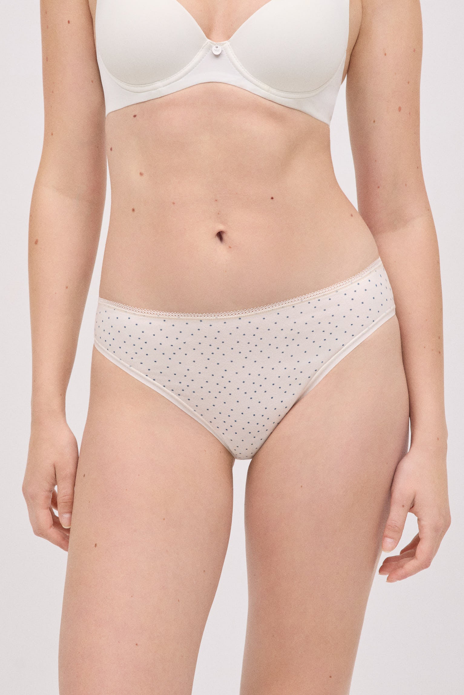 Pack of 6 printed mini cotton panties