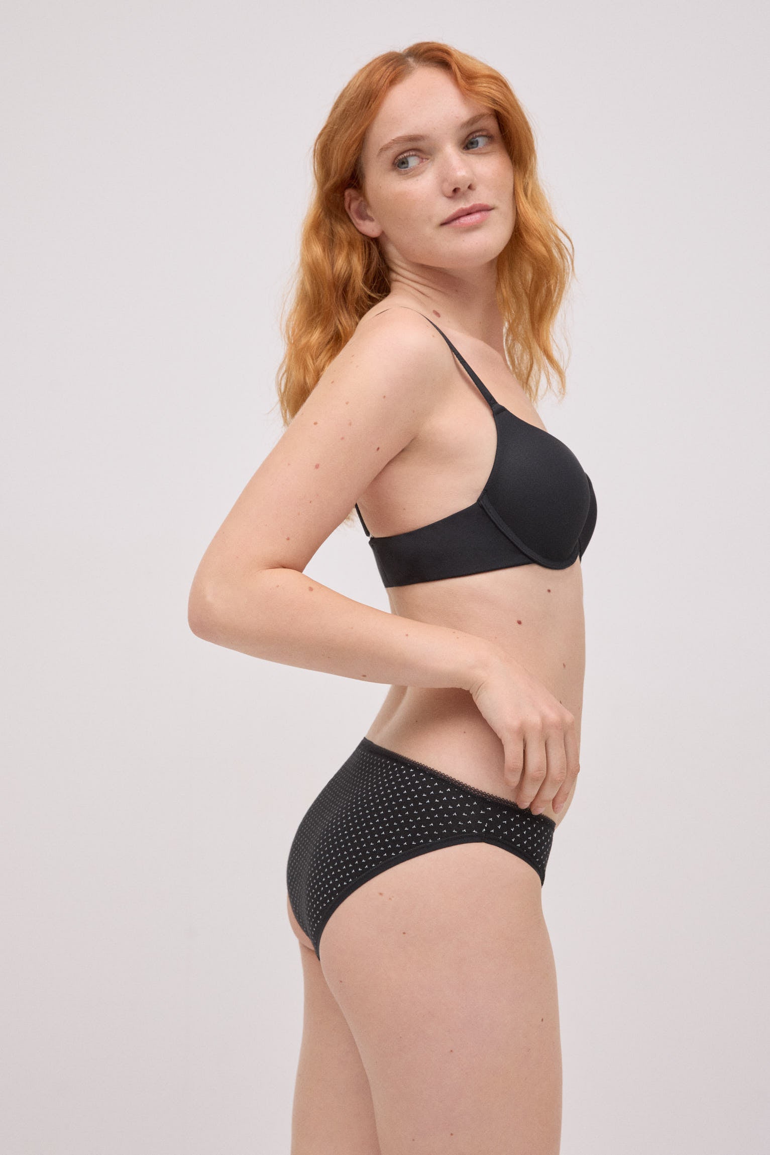 Pack of 6 printed mini cotton panties
