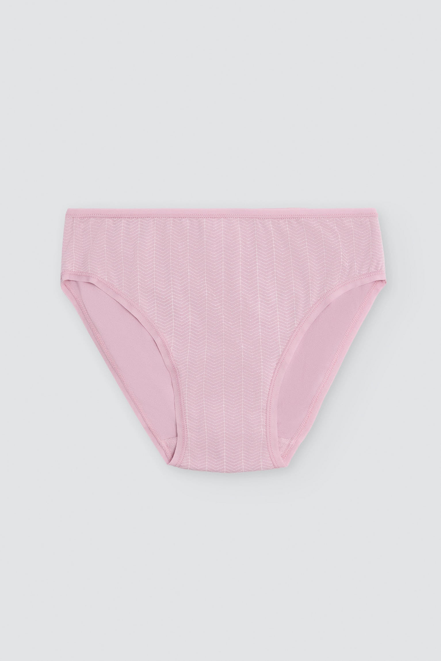 Pack of 2 printed cotton midi briefs, multicolour
