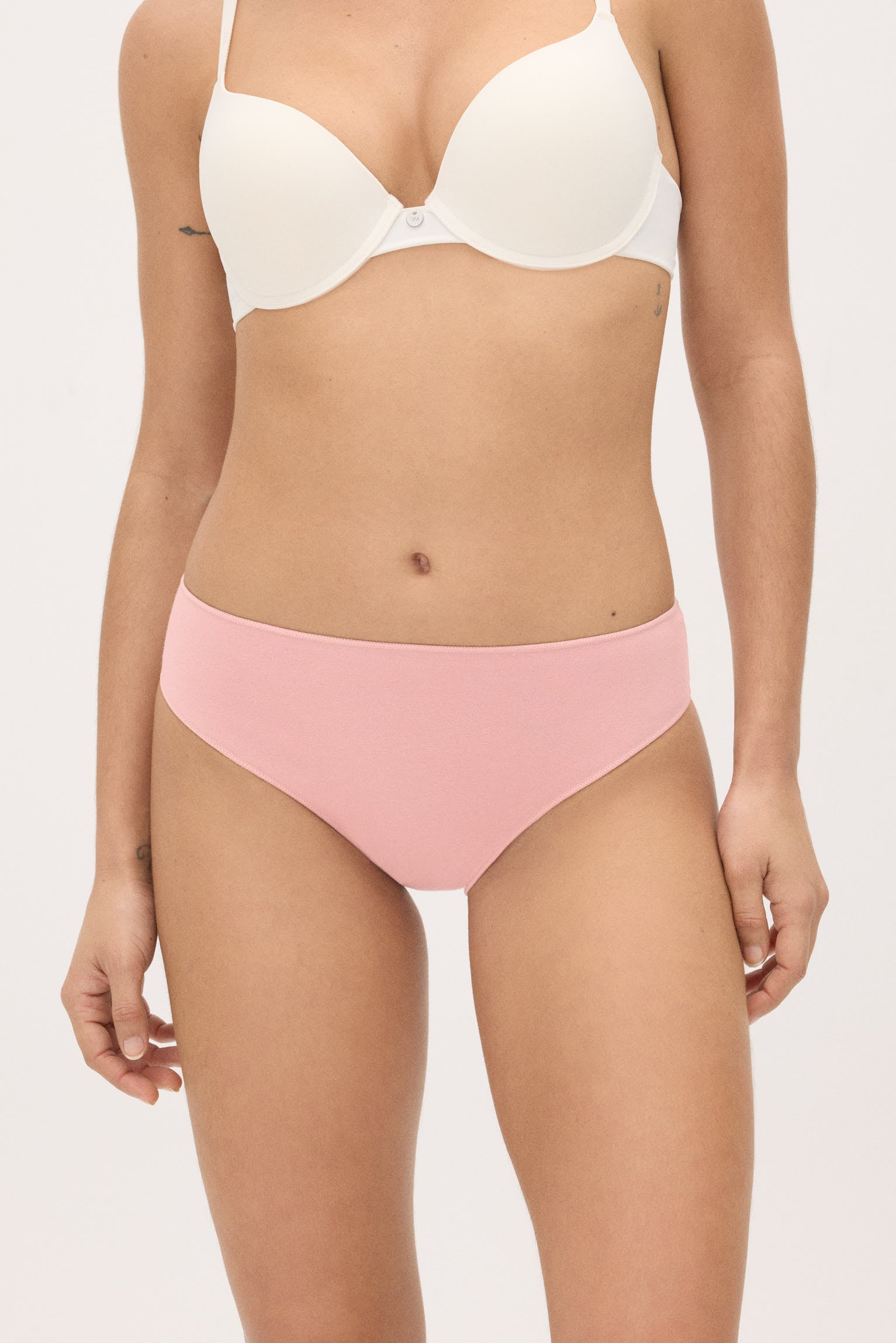 Pack de 3 bragas midi algodón básicas - Ysabel Mora