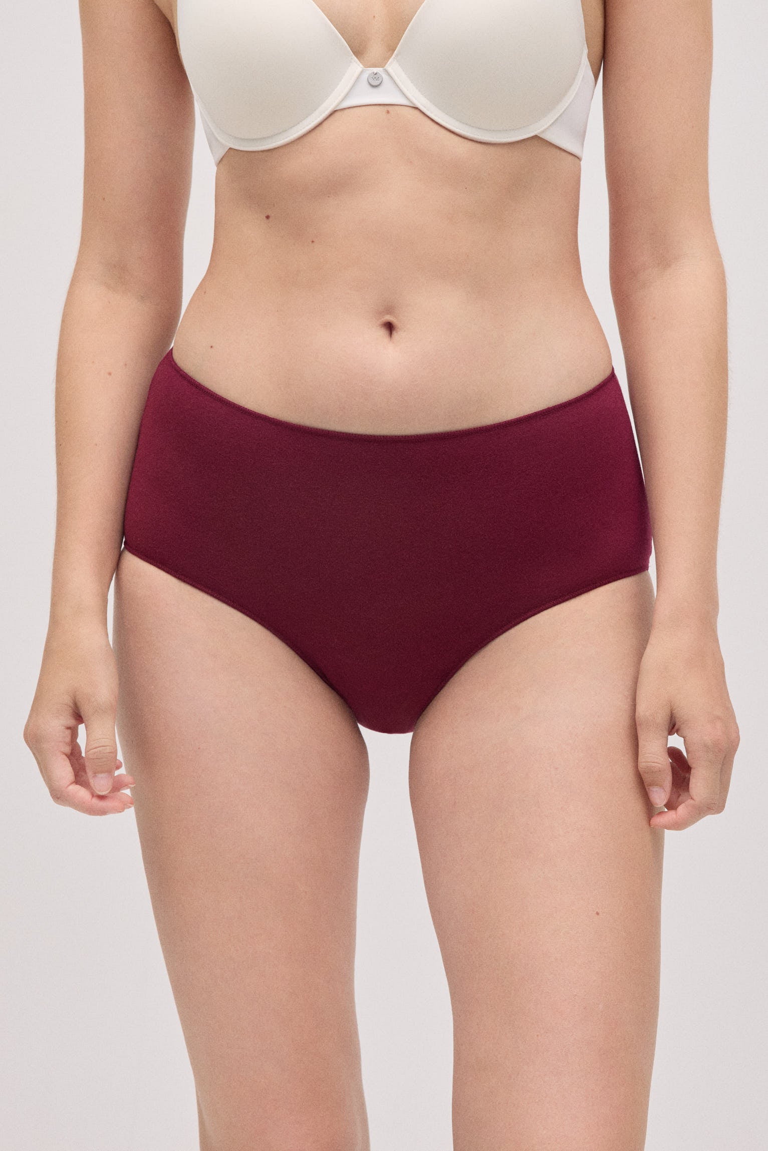 Pack of 3 basic cotton high-rise panties