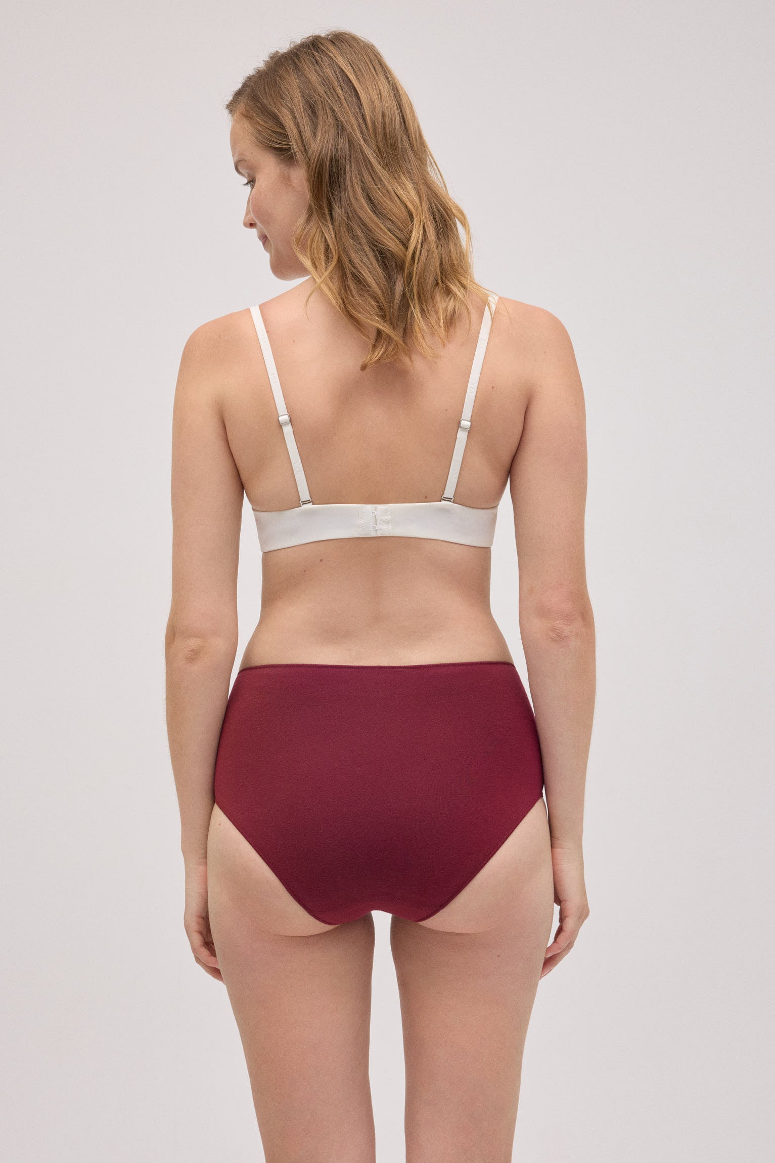 Pack of 3 basic cotton high-rise panties