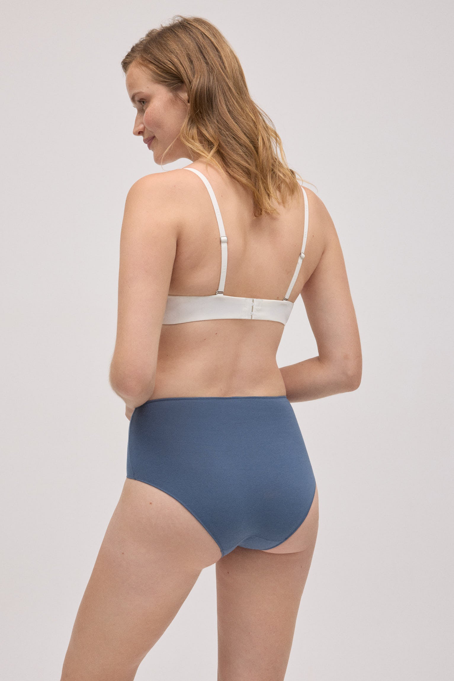 Pack of 3 basic cotton high-rise panties