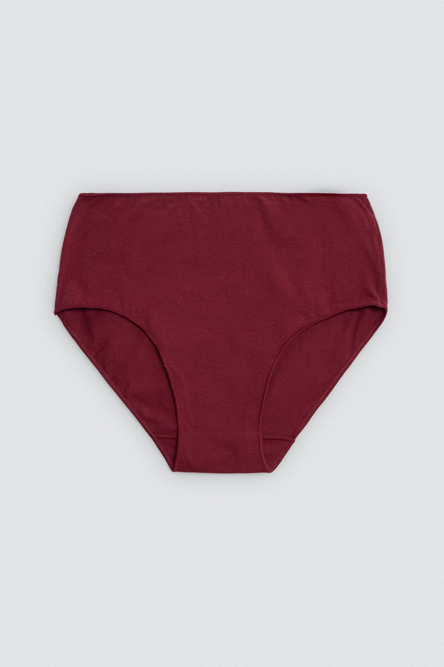 Pack of 3 basic cotton high-rise panties