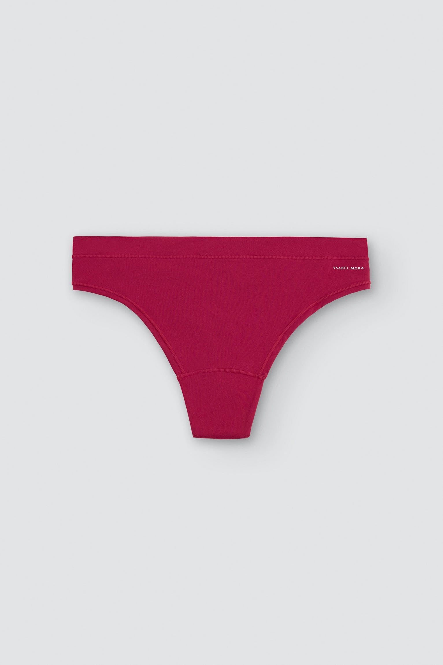 Thong Adapt with invisible finishes burgundy