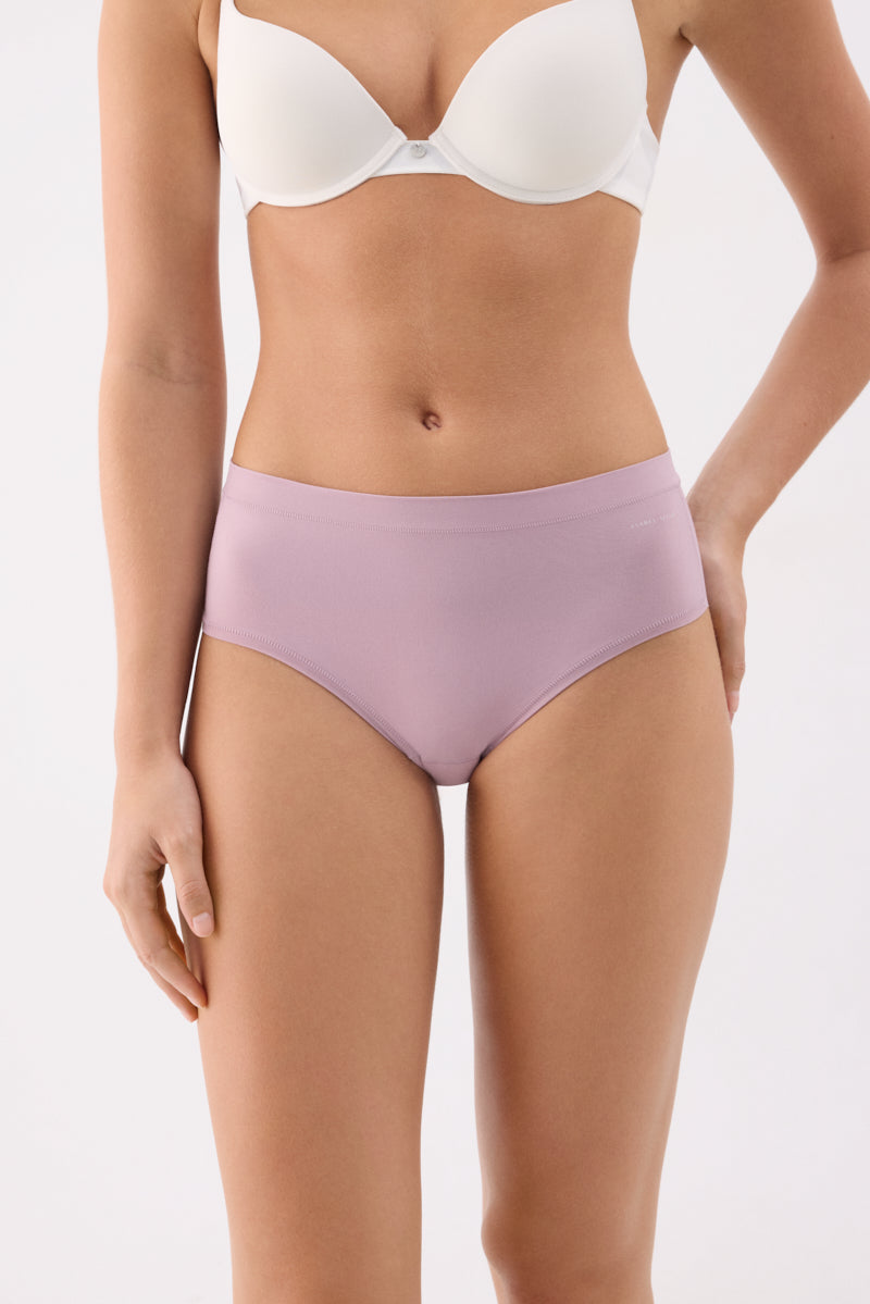 Midi briefs Adapt with invisible finishes lilac