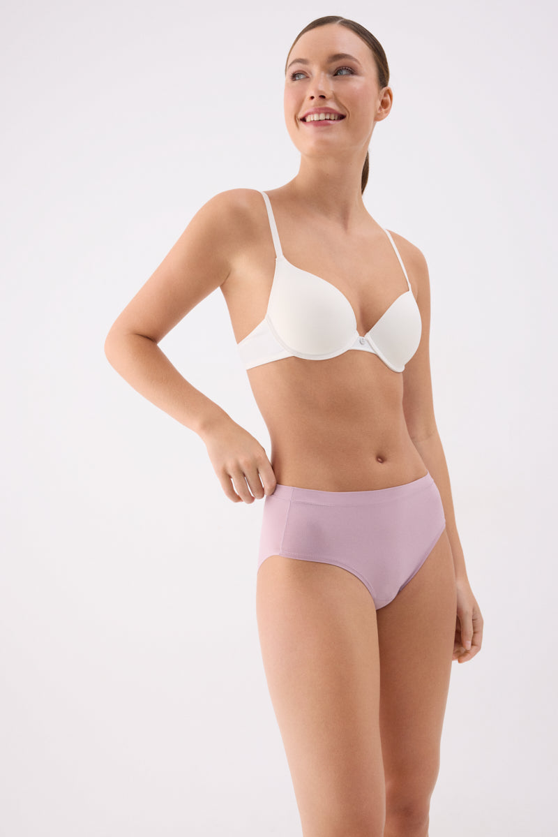 Midi briefs Adapt with invisible finishes lilac