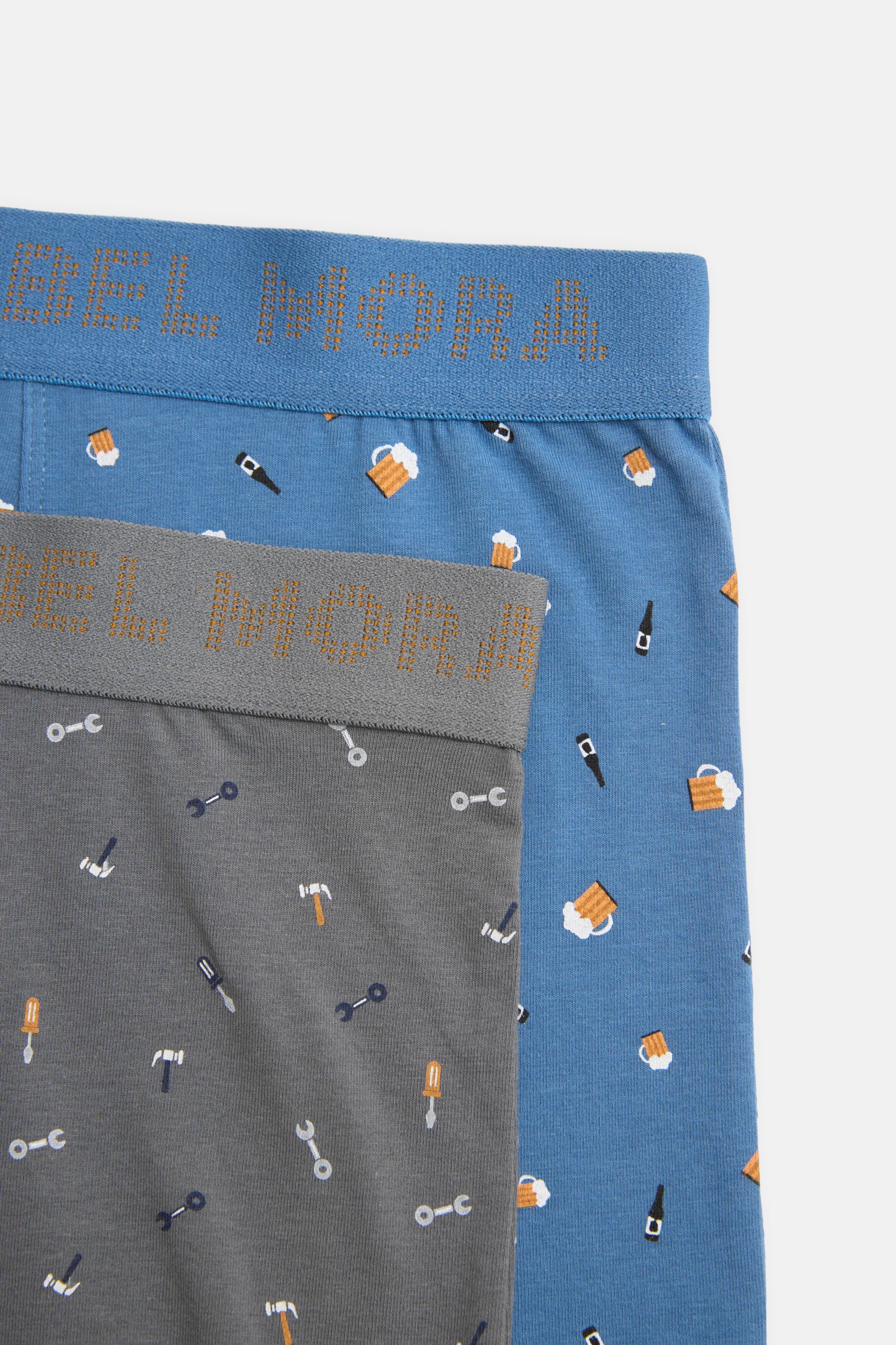 Pack of 2 printed boxers