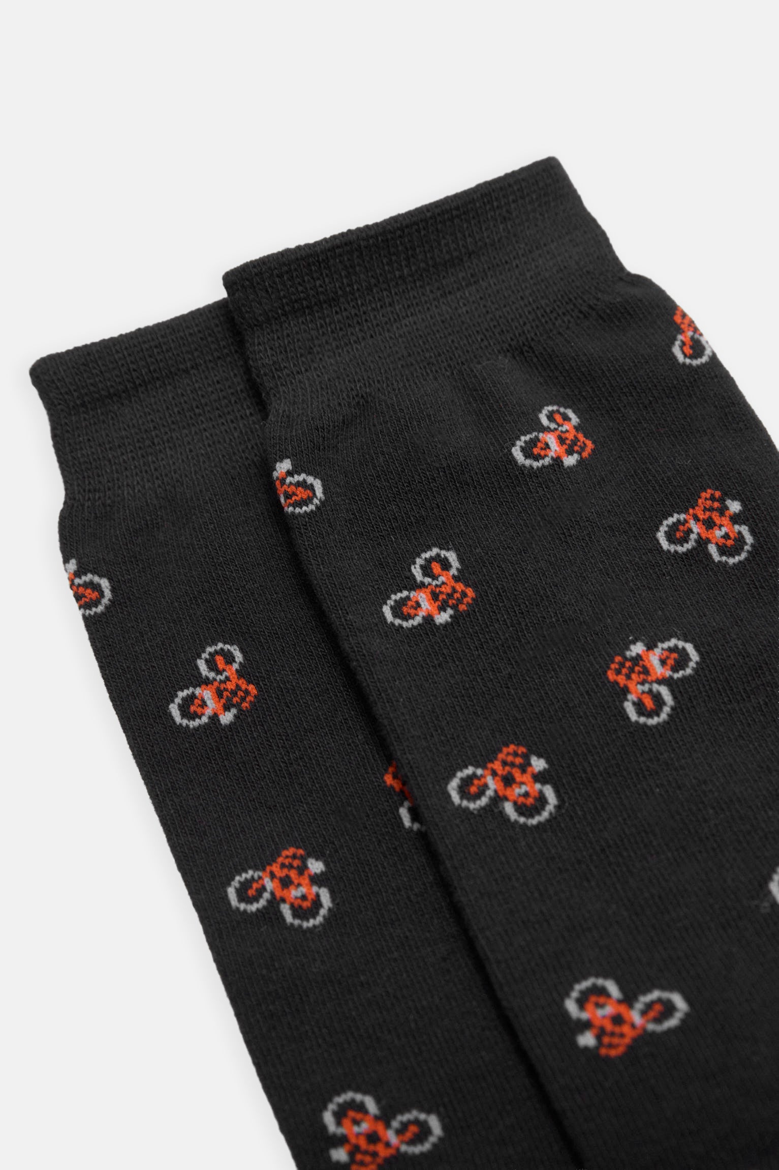 Motorcycle print boxer and sock pack