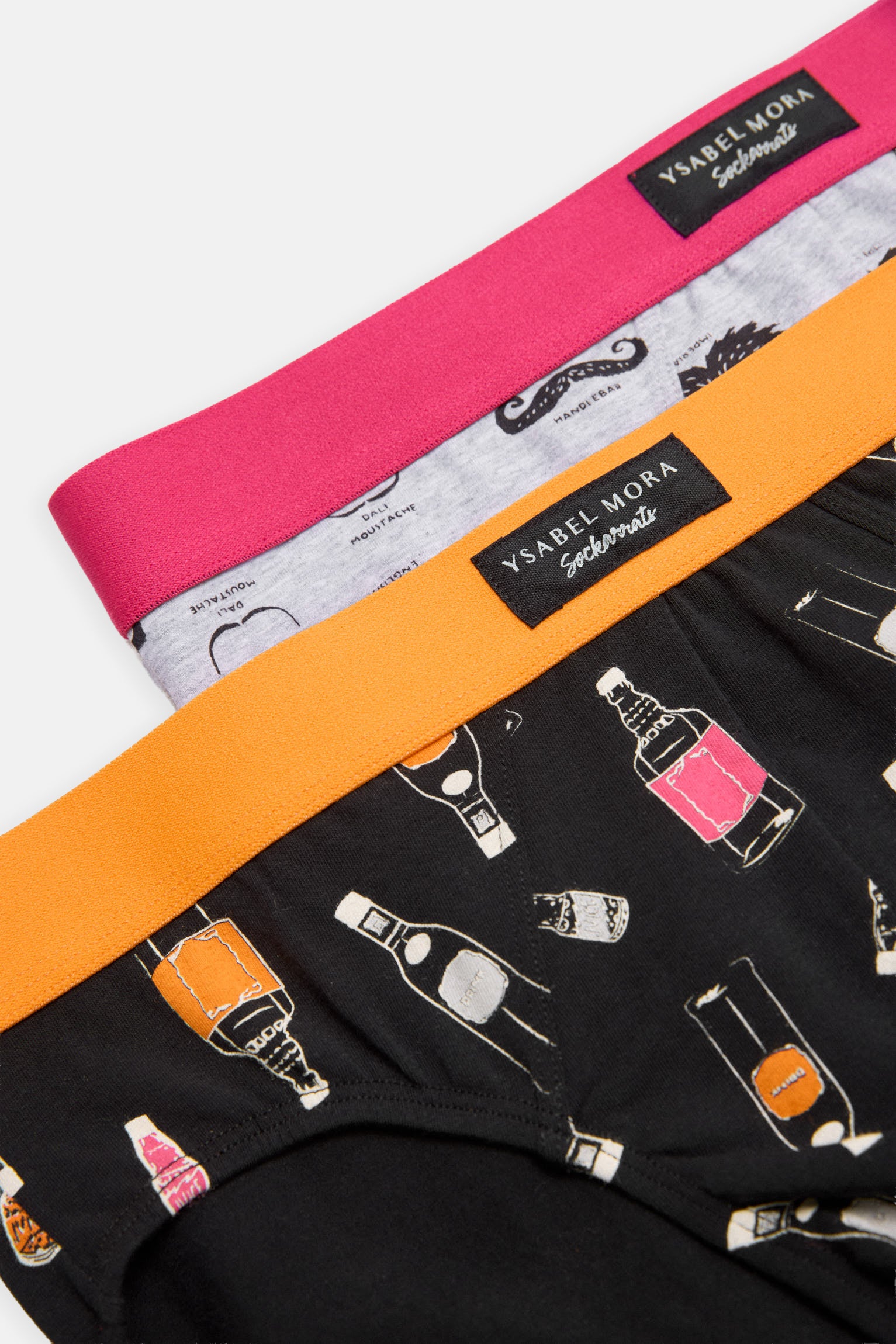 Pack of 2 Sockarrats printed slips