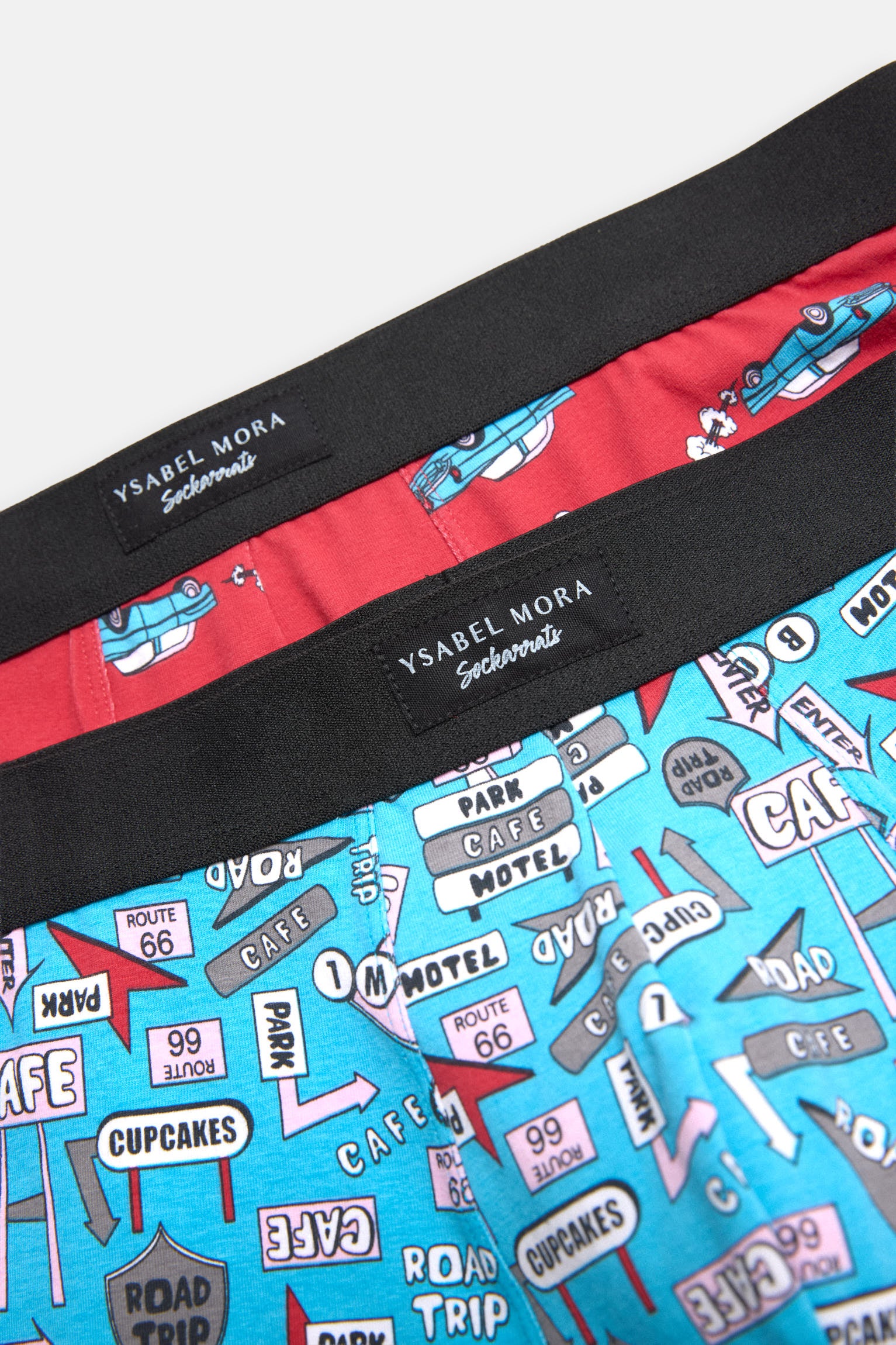 Pack of 2 Sockarrats signal-printed boxers