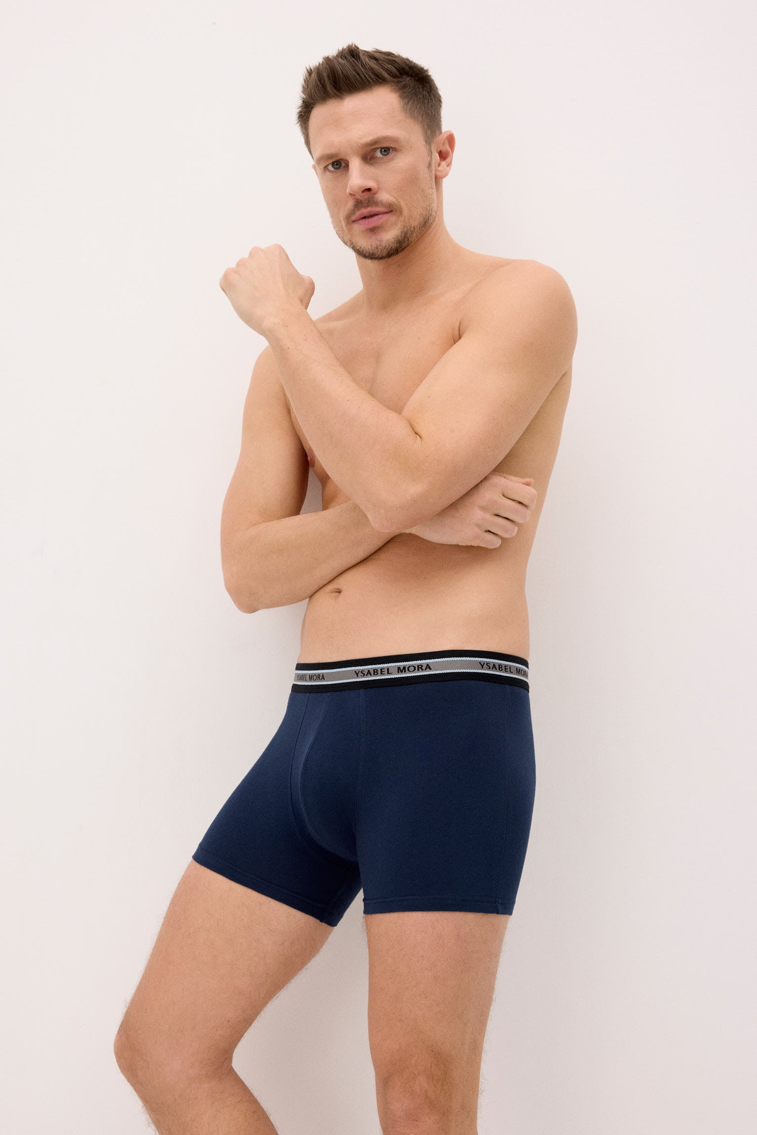 Pack of 3 plain basic boxer shorts