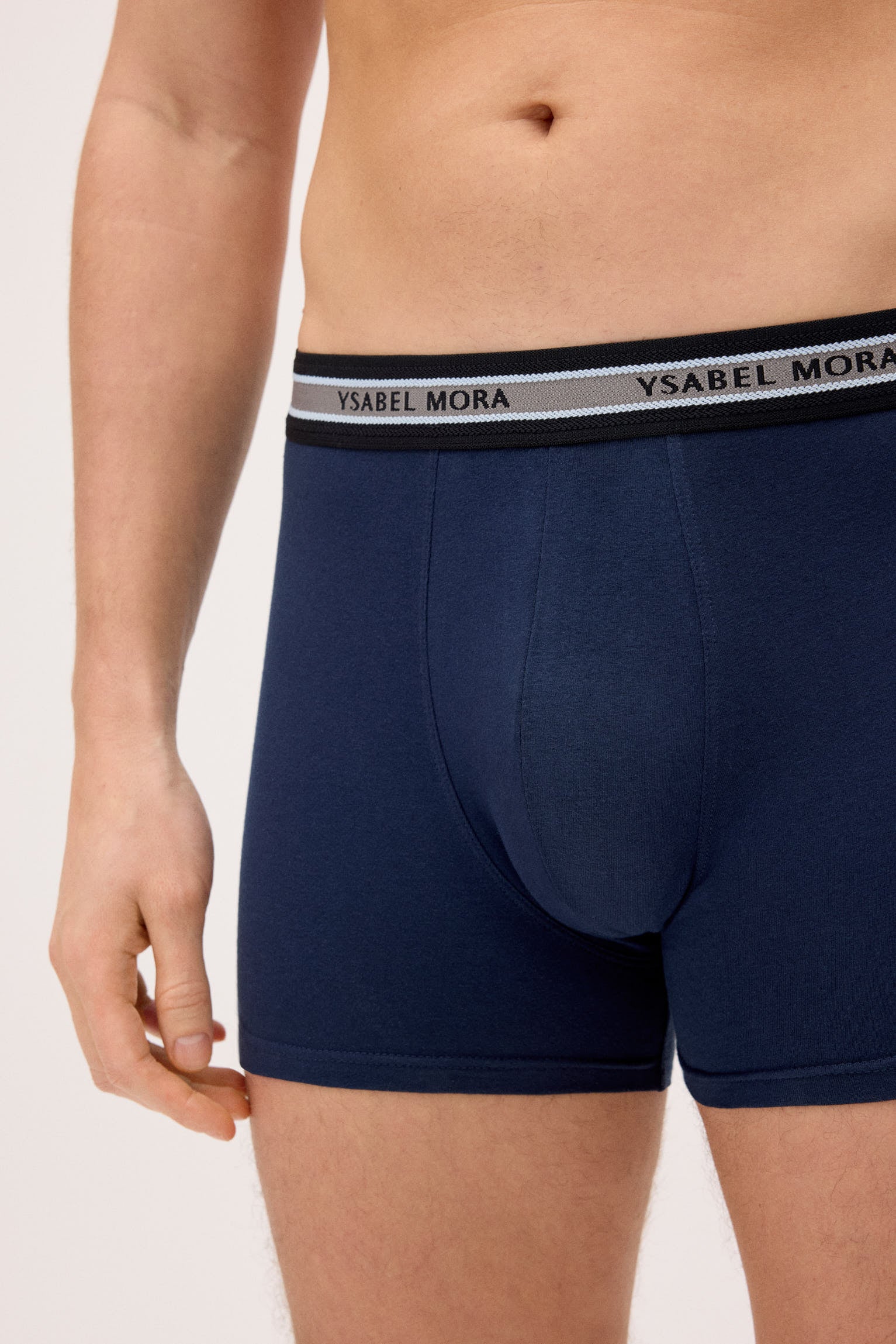 Pack of 3 plain basic boxer shorts