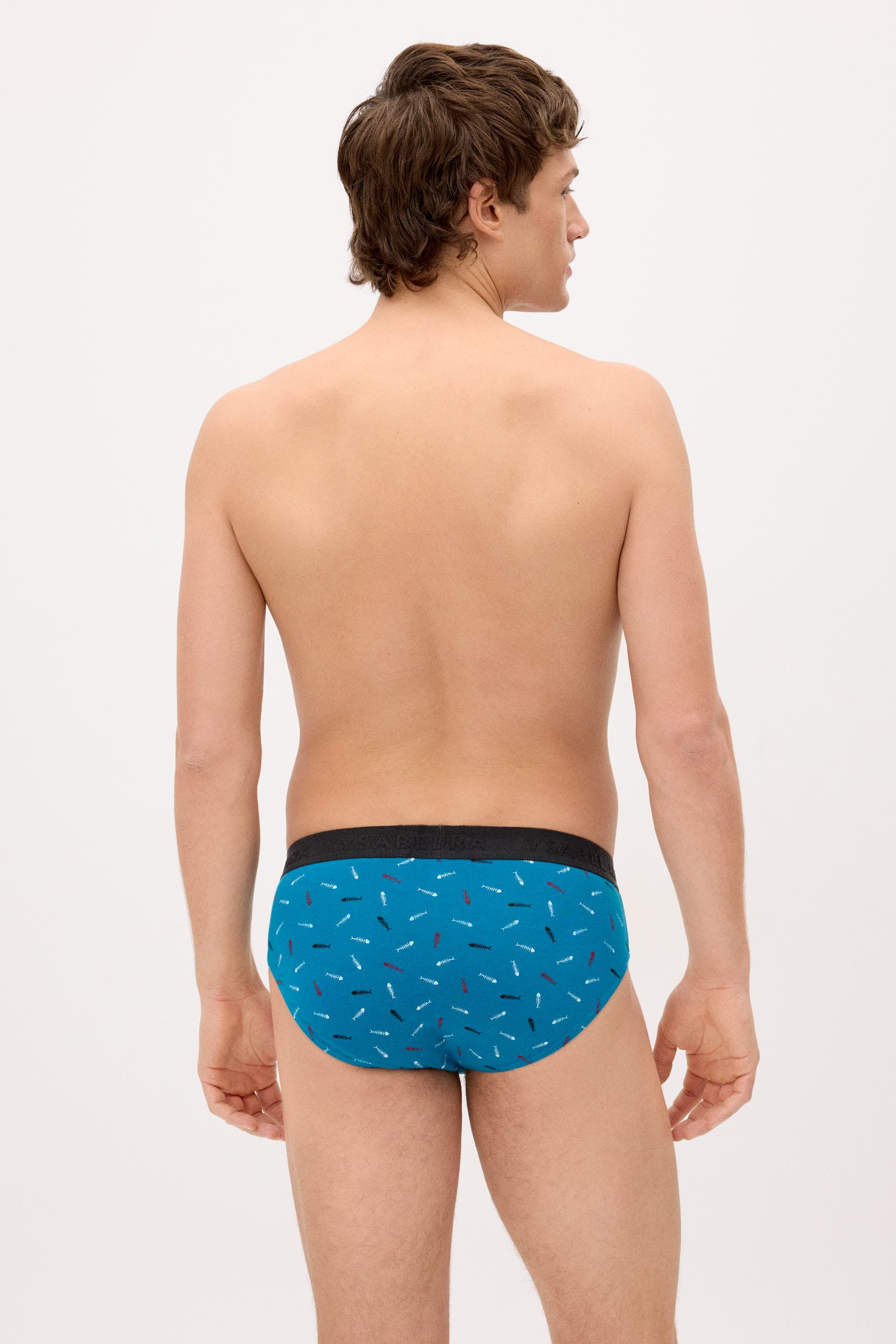 Pack of 6 animal print briefs