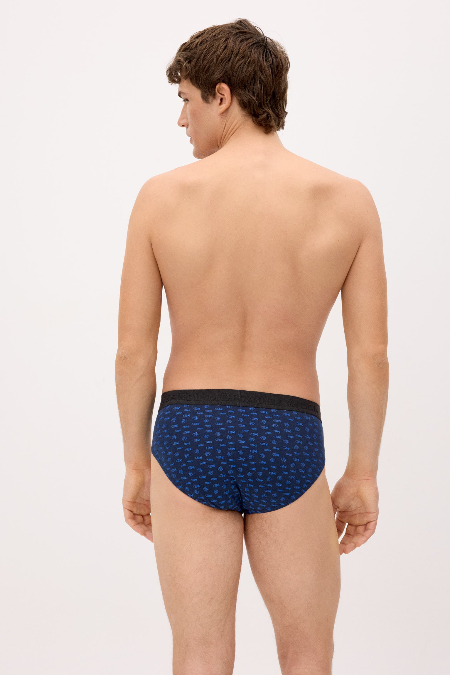 Pack of 6 animal print briefs