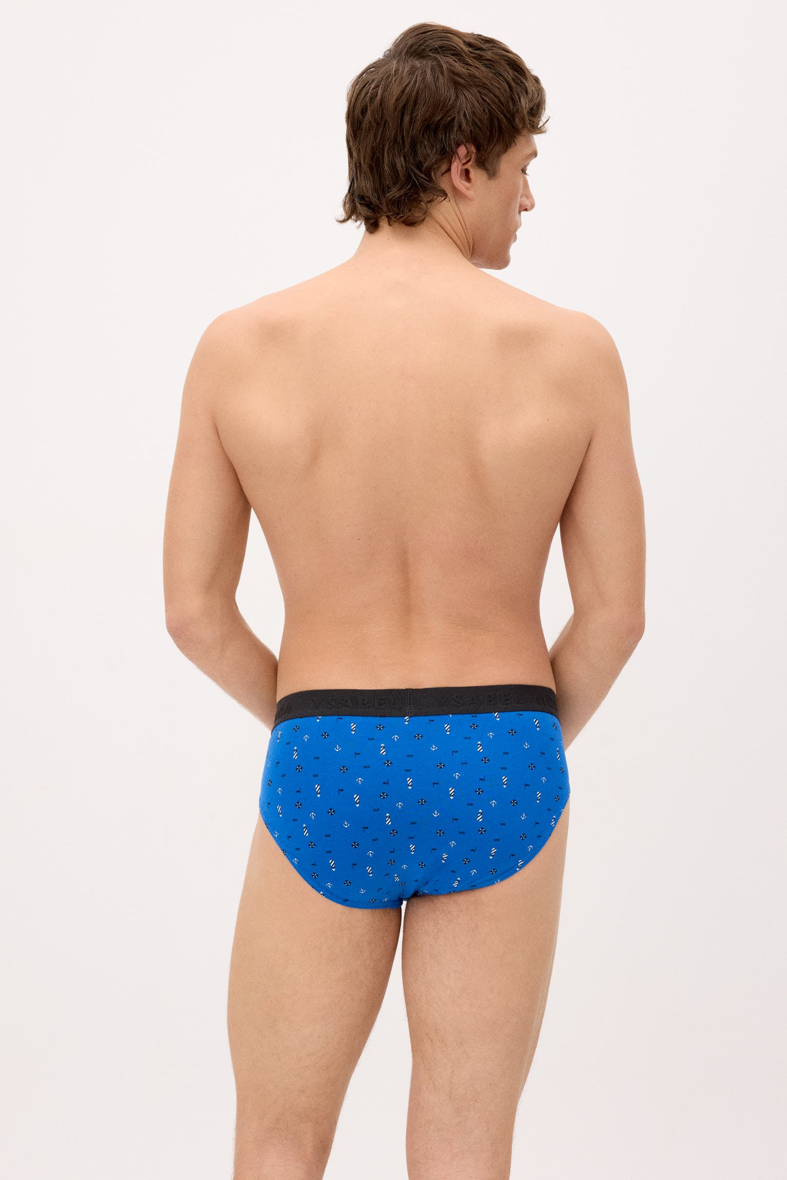 Pack of 6 animal print briefs