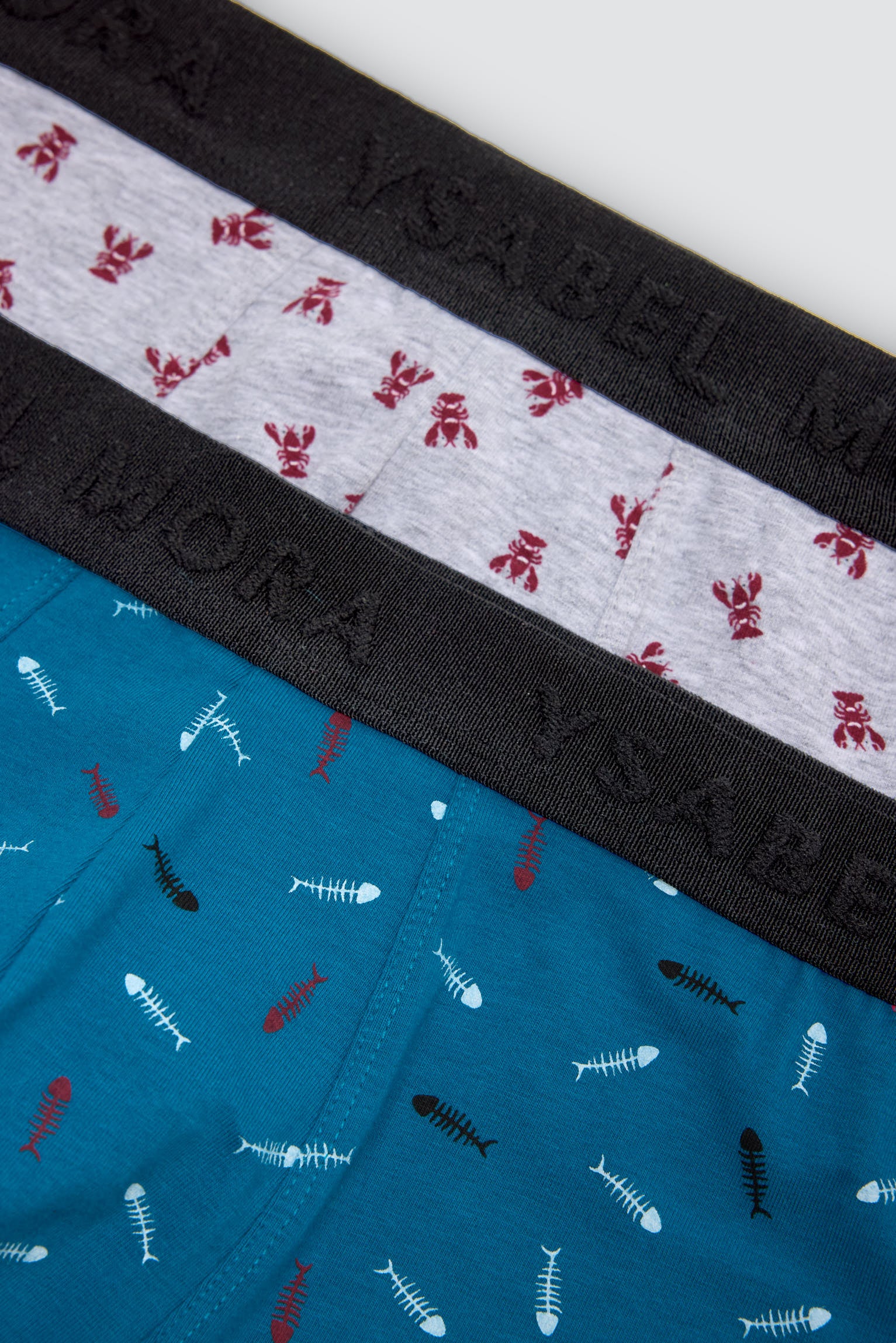 Pack of 6 animal print boxers