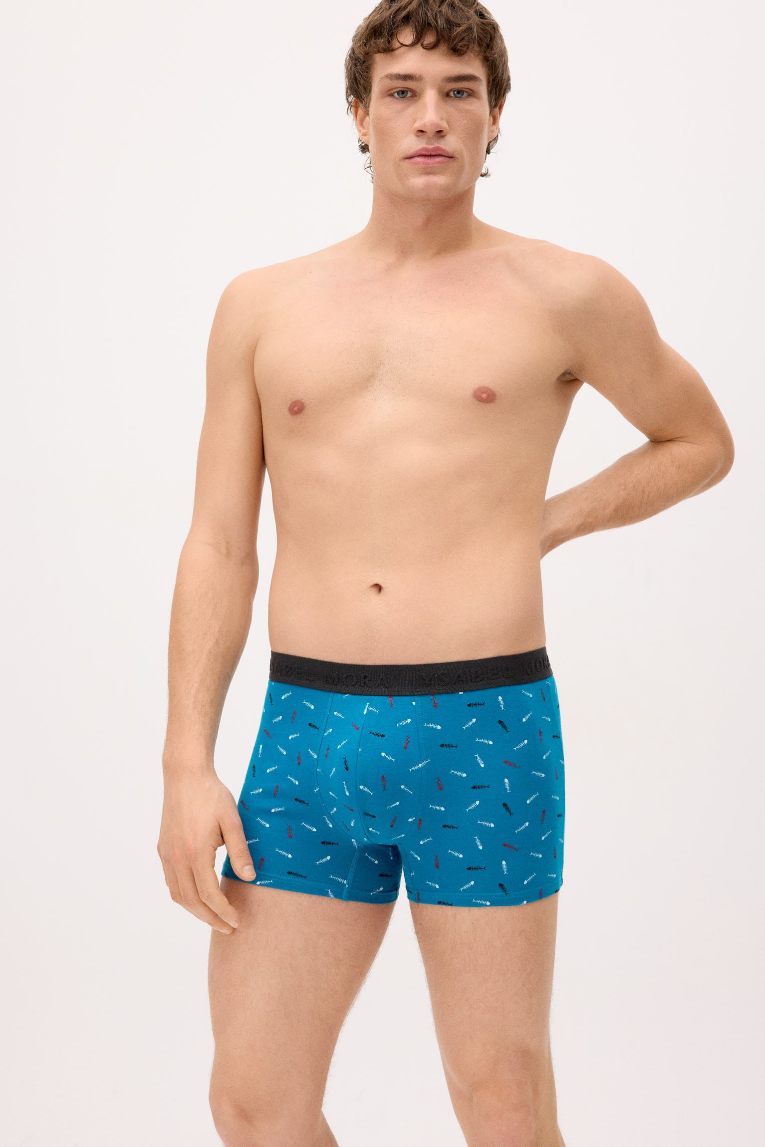 Pack of 6 animal print boxers