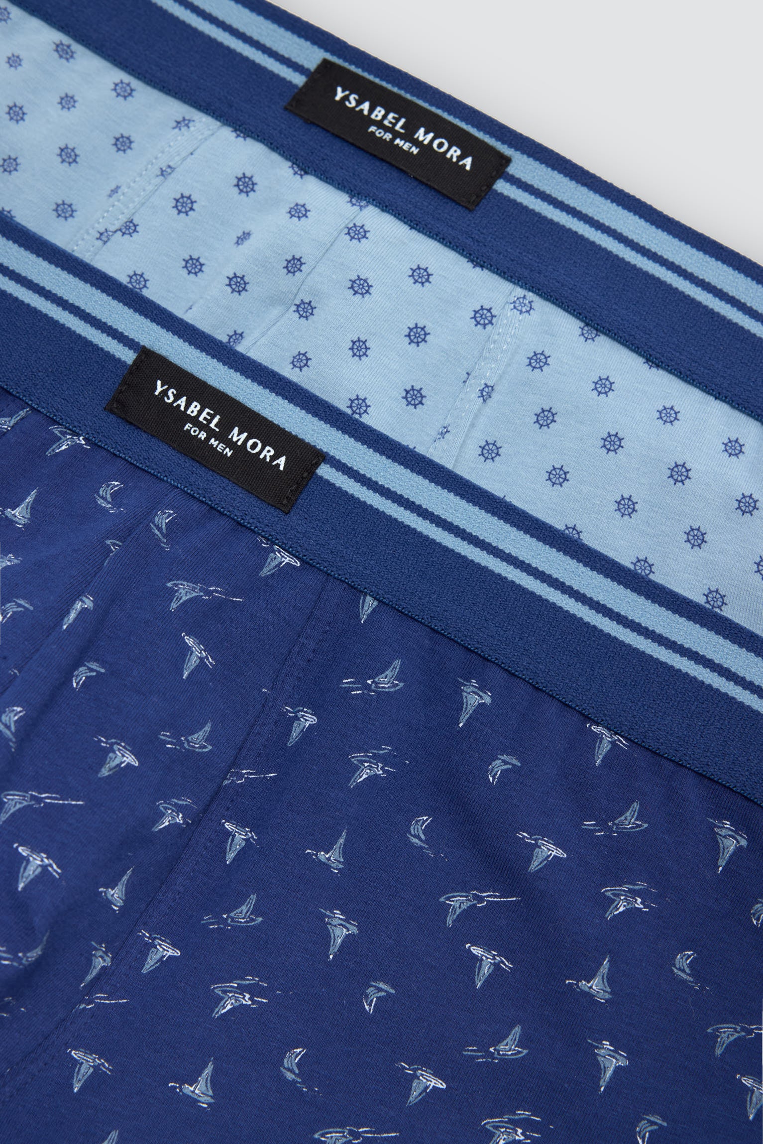 Pack of 2 nautical printed boxers