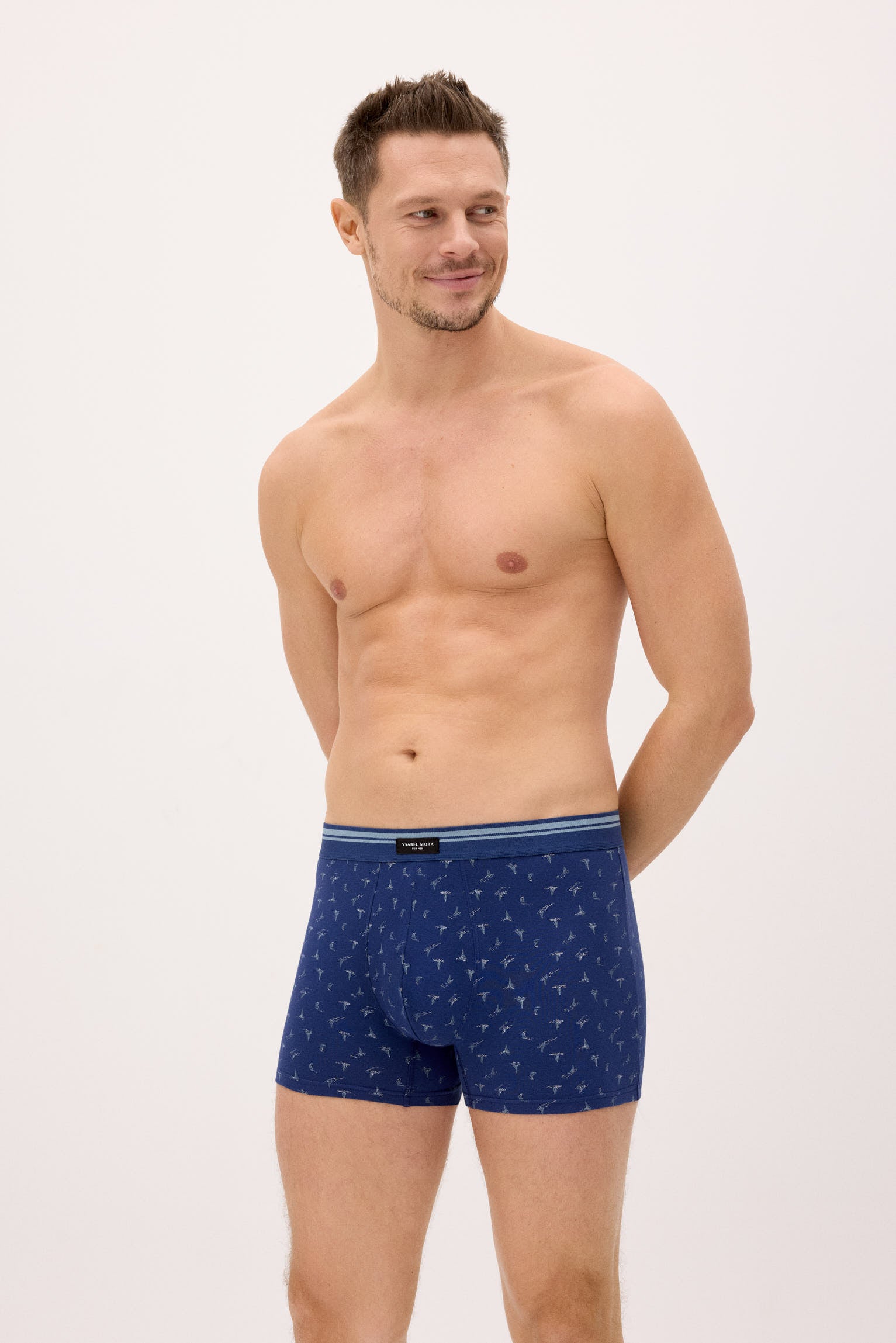 Pack of 2 nautical printed boxers