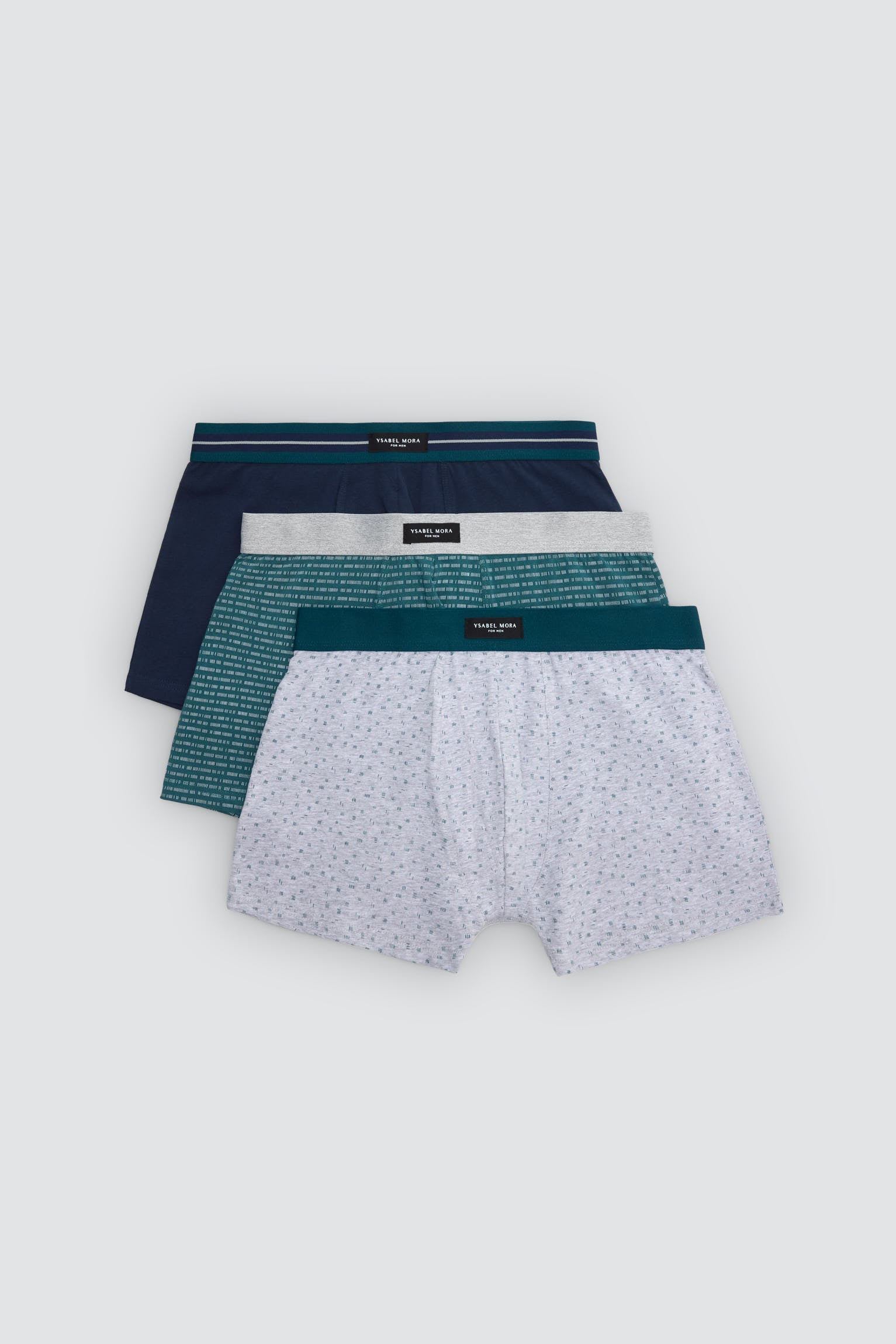 Pack of 3 minimalist print boxers