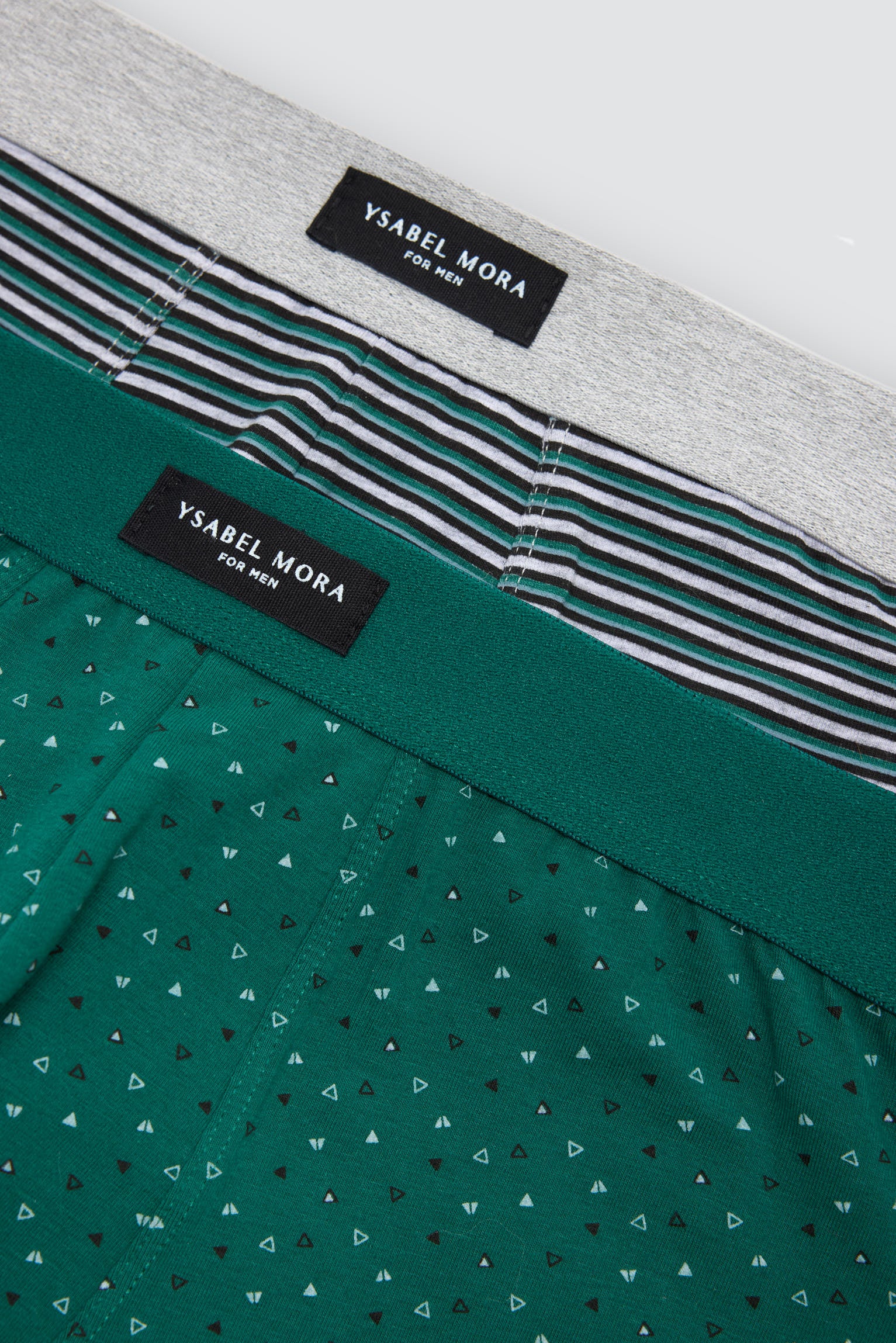 Pack 2 bóxers estampados geométricos - Ysabel Mora