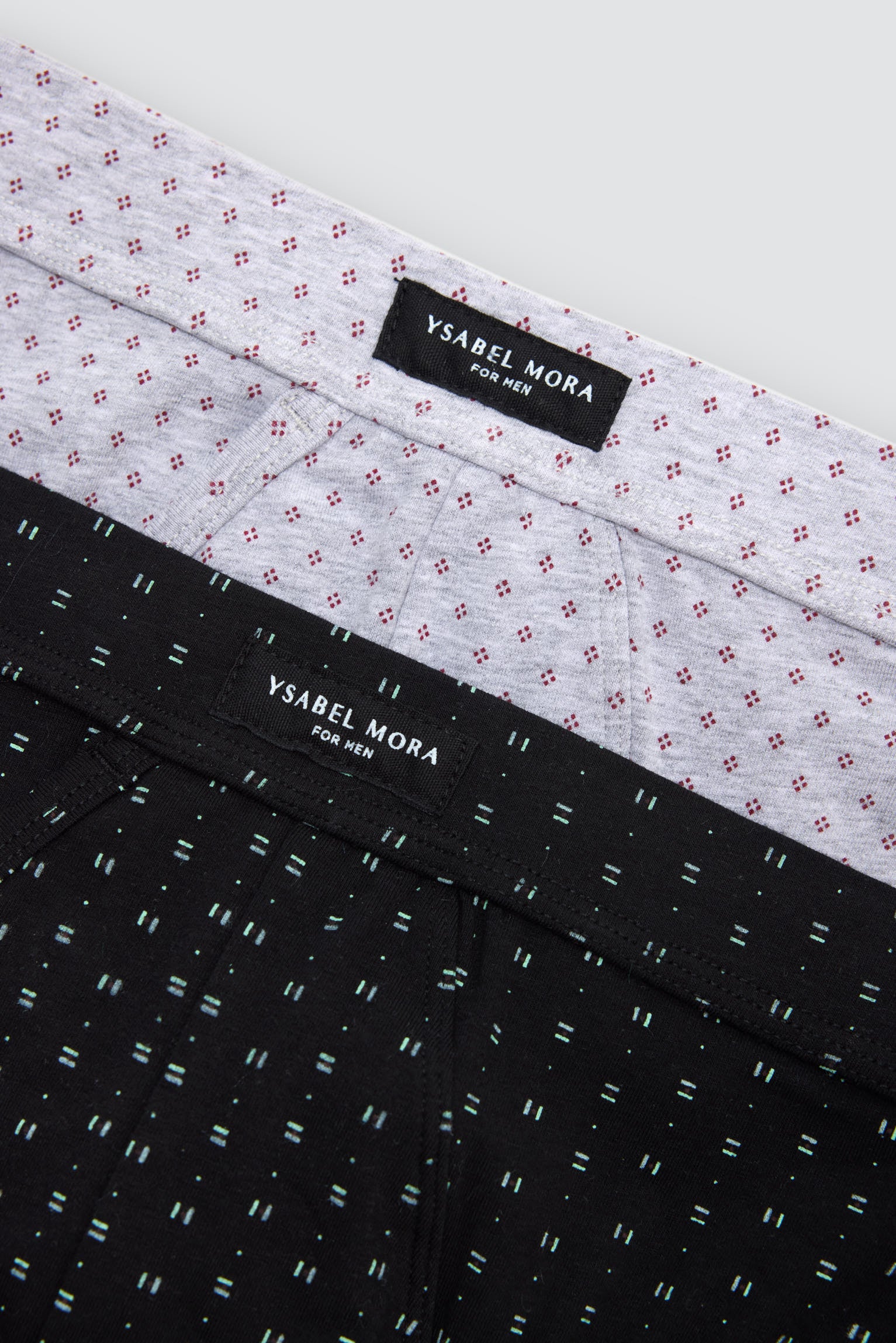 Pack 2 slips estampados elementos minimal - Ysabel Mora