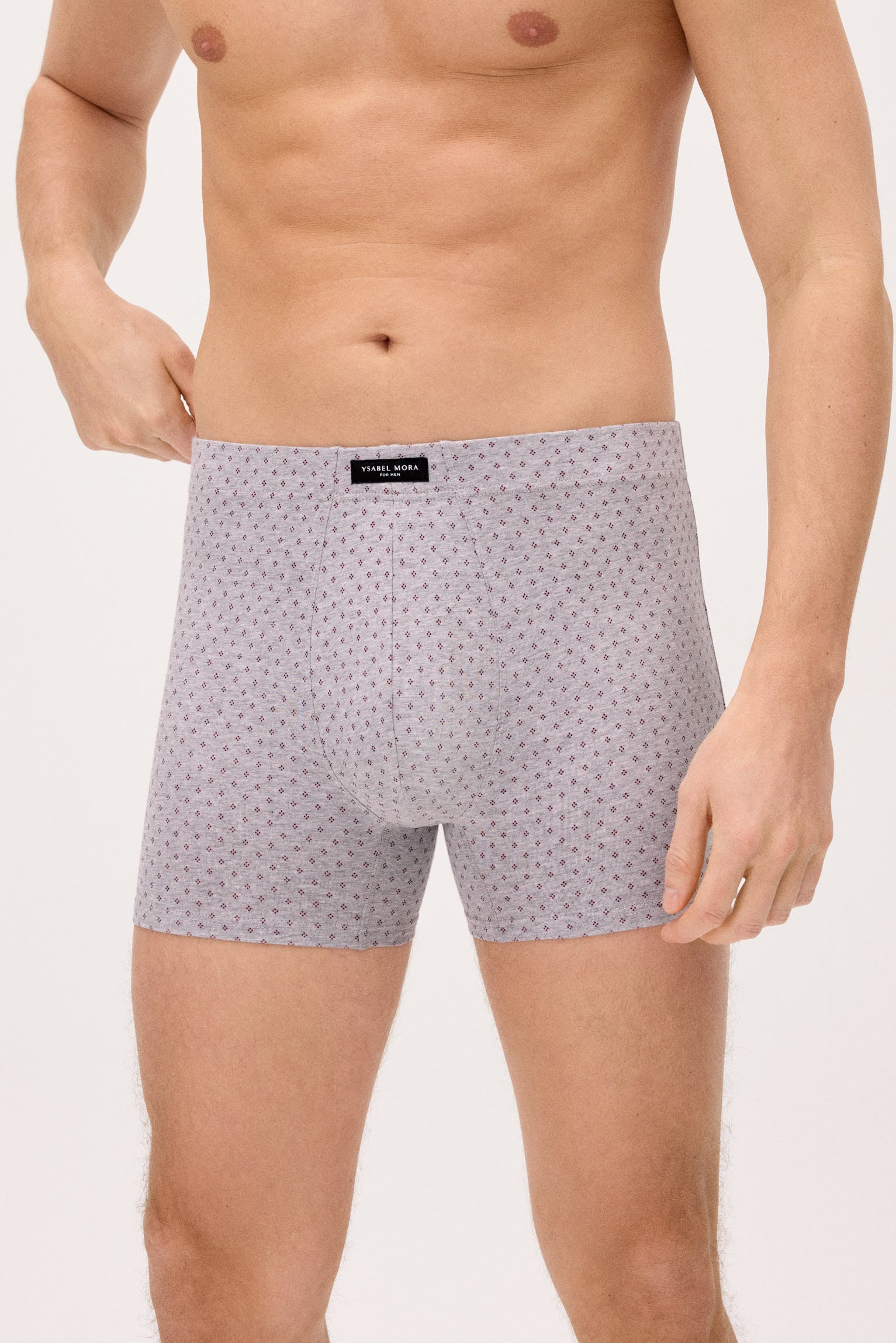 Pack of 2 printed boxers with minimalist motifs