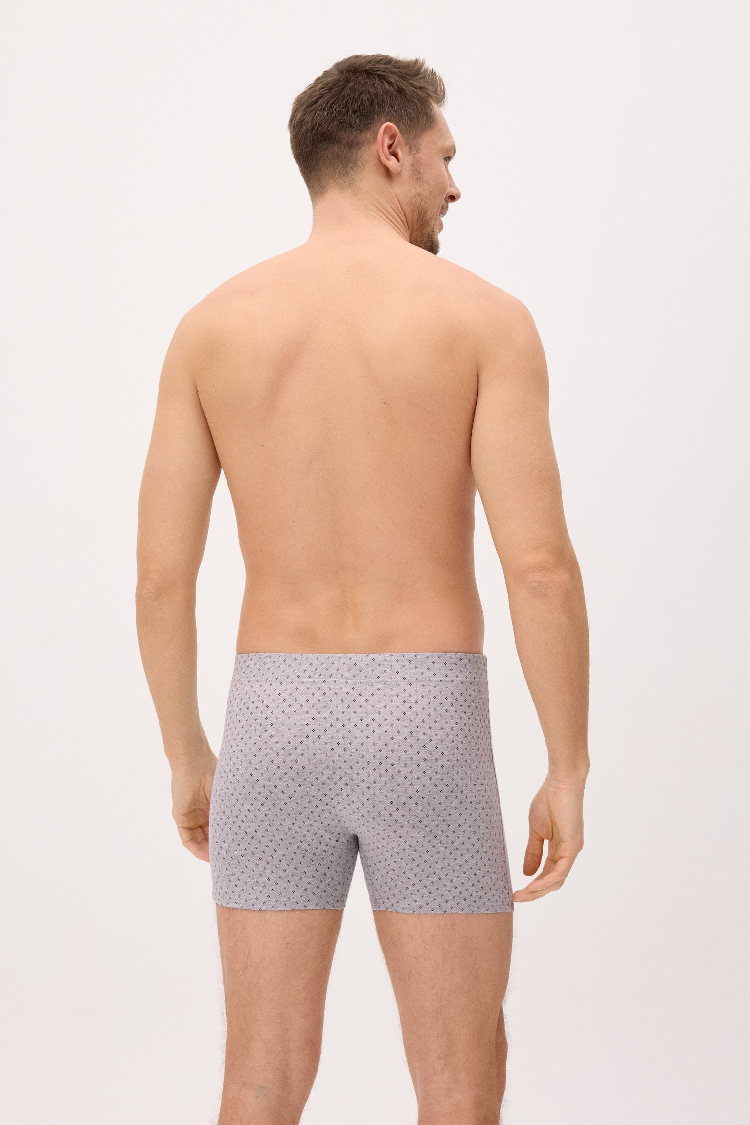 Pack of 2 printed boxers with minimalist motifs