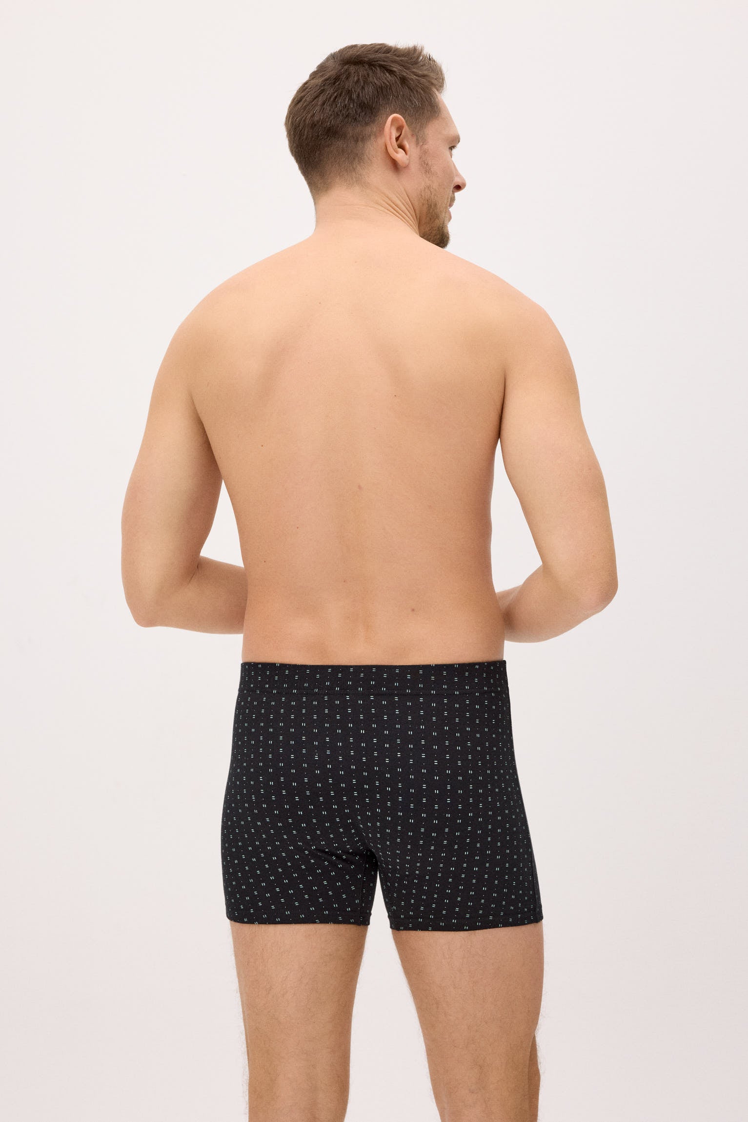 Pack of 2 printed boxers with minimalist motifs
